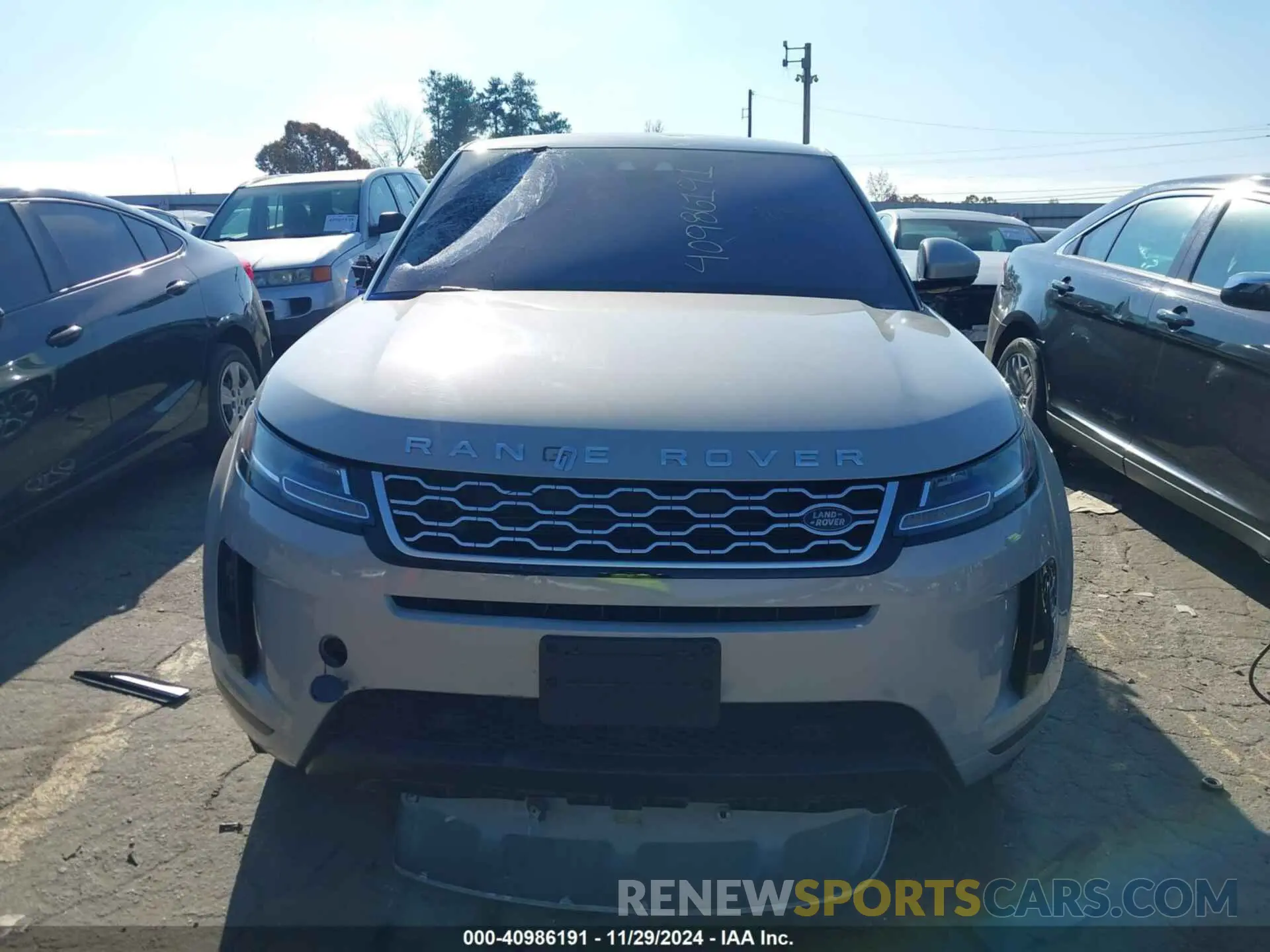 12 fotografías del automóvil dañado SALZJ2FX5LH040934 LAND ROVER RANGE ROVER EVOQUE 2020