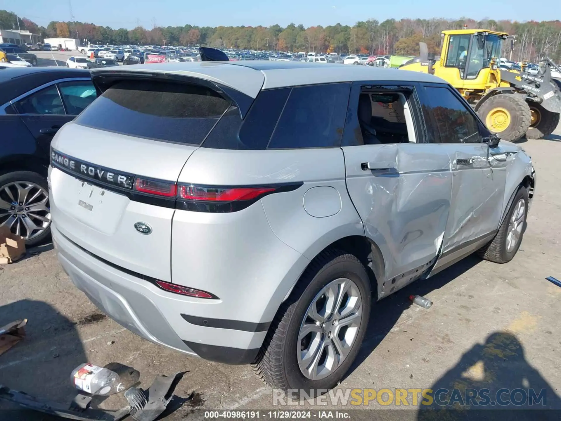 4 fotografías del automóvil dañado SALZJ2FX5LH040934 LAND ROVER RANGE ROVER EVOQUE 2020