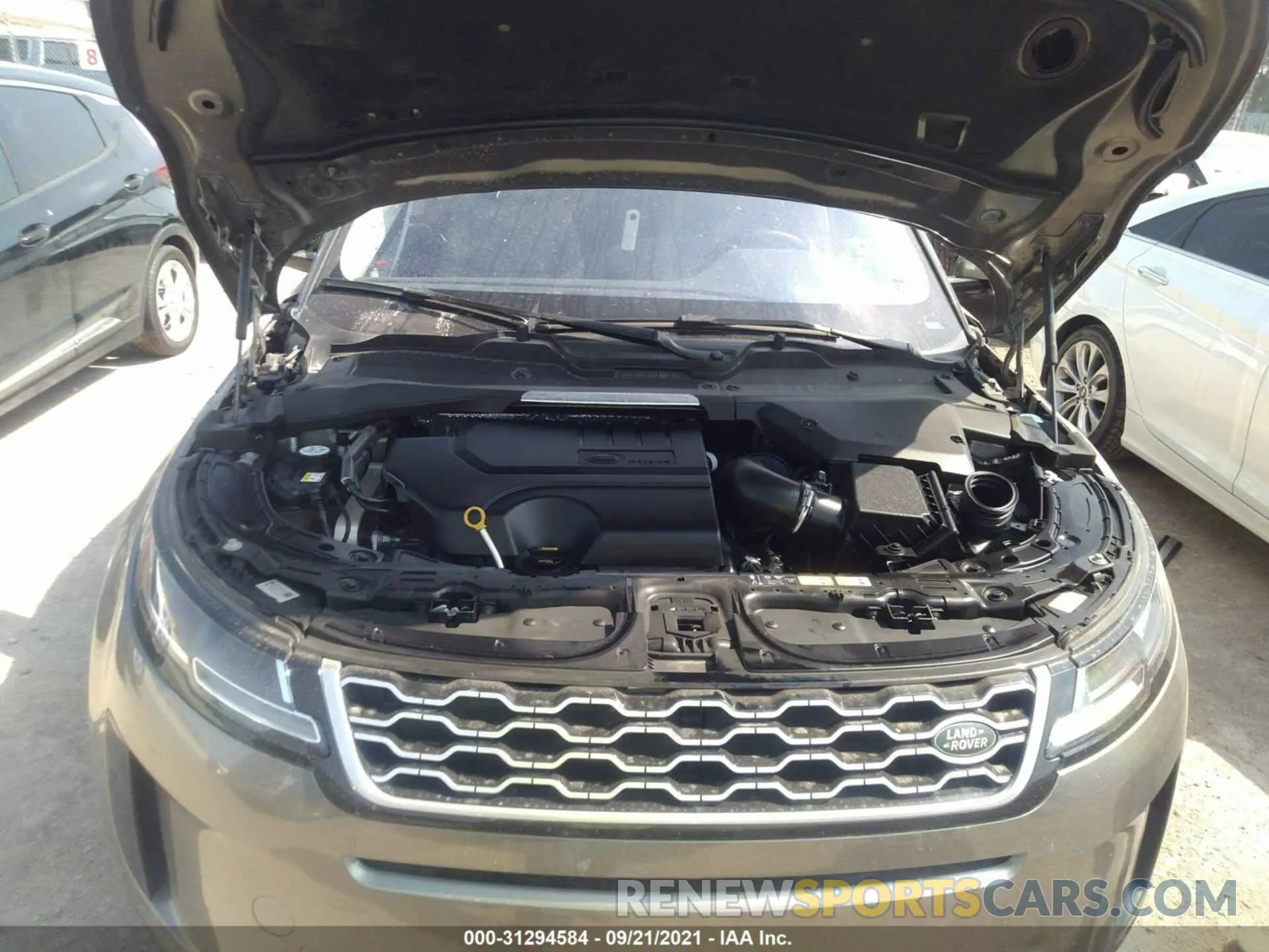 10 fotografías del automóvil dañado SALZJ2FX5LH060424 LAND ROVER RANGE ROVER EVOQUE 2020