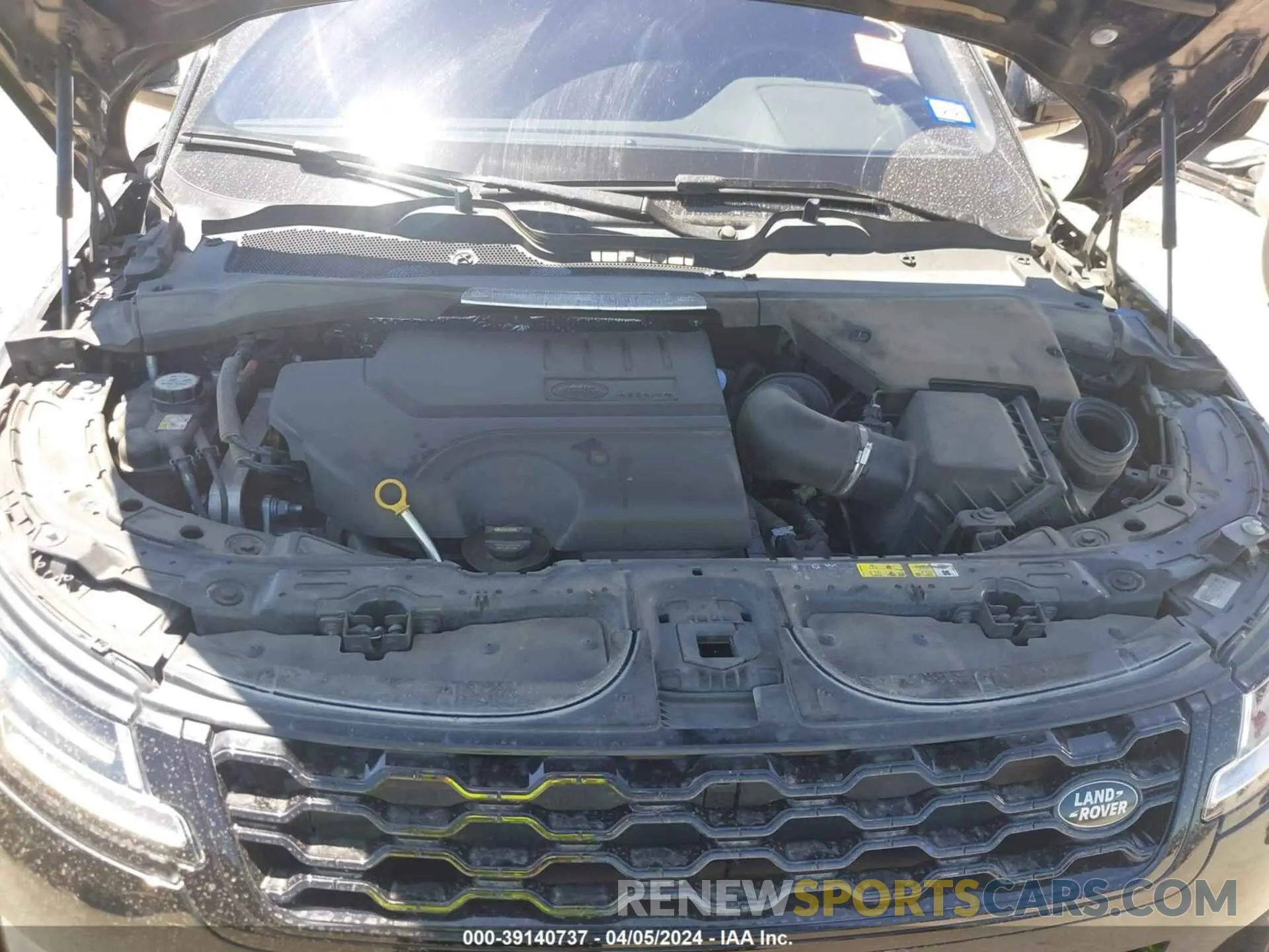 10 fotografías del automóvil dañado SALZJ2FX5LH107791 LAND ROVER RANGE ROVER EVOQUE 2020