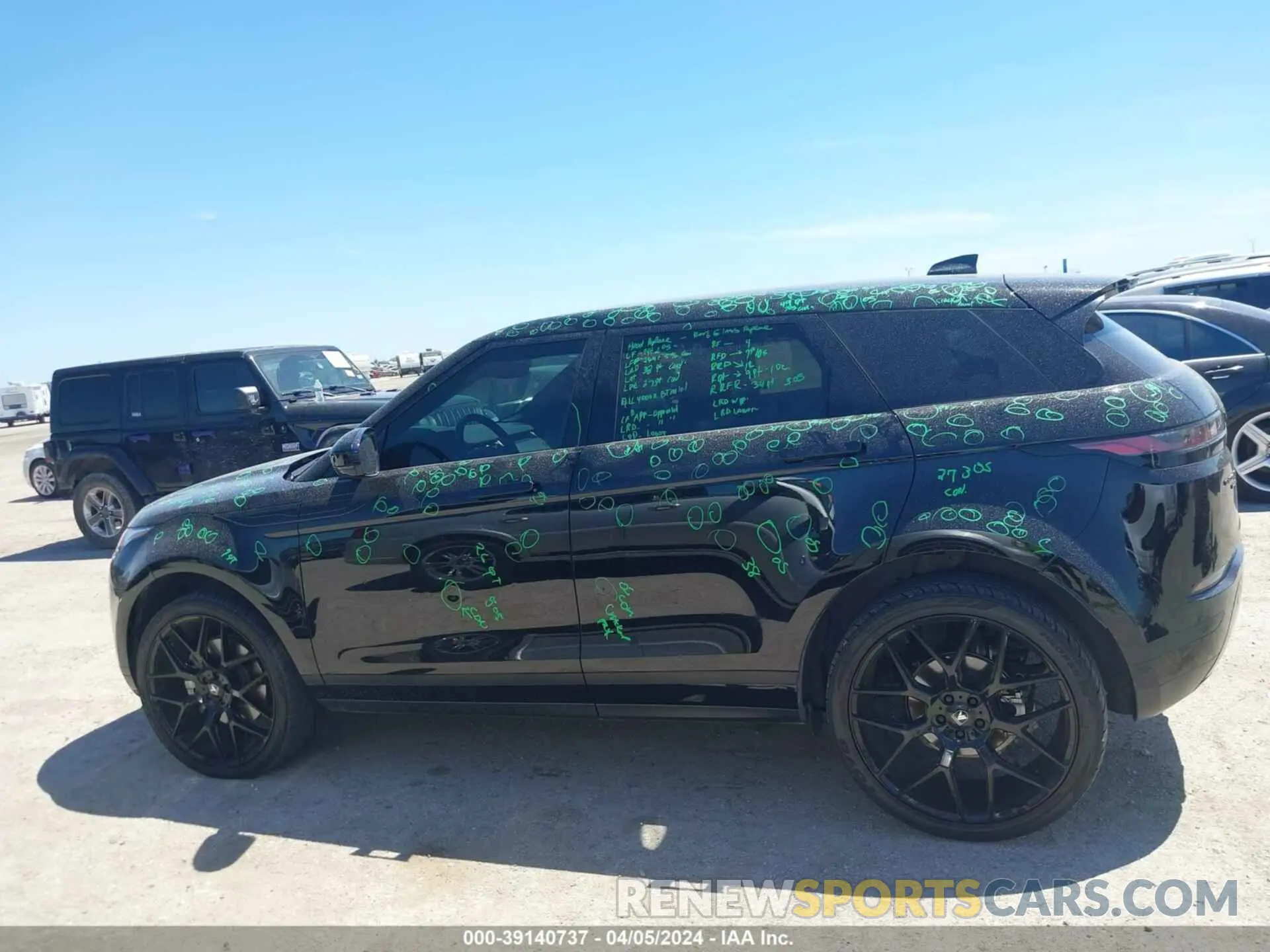 14 fotografías del automóvil dañado SALZJ2FX5LH107791 LAND ROVER RANGE ROVER EVOQUE 2020