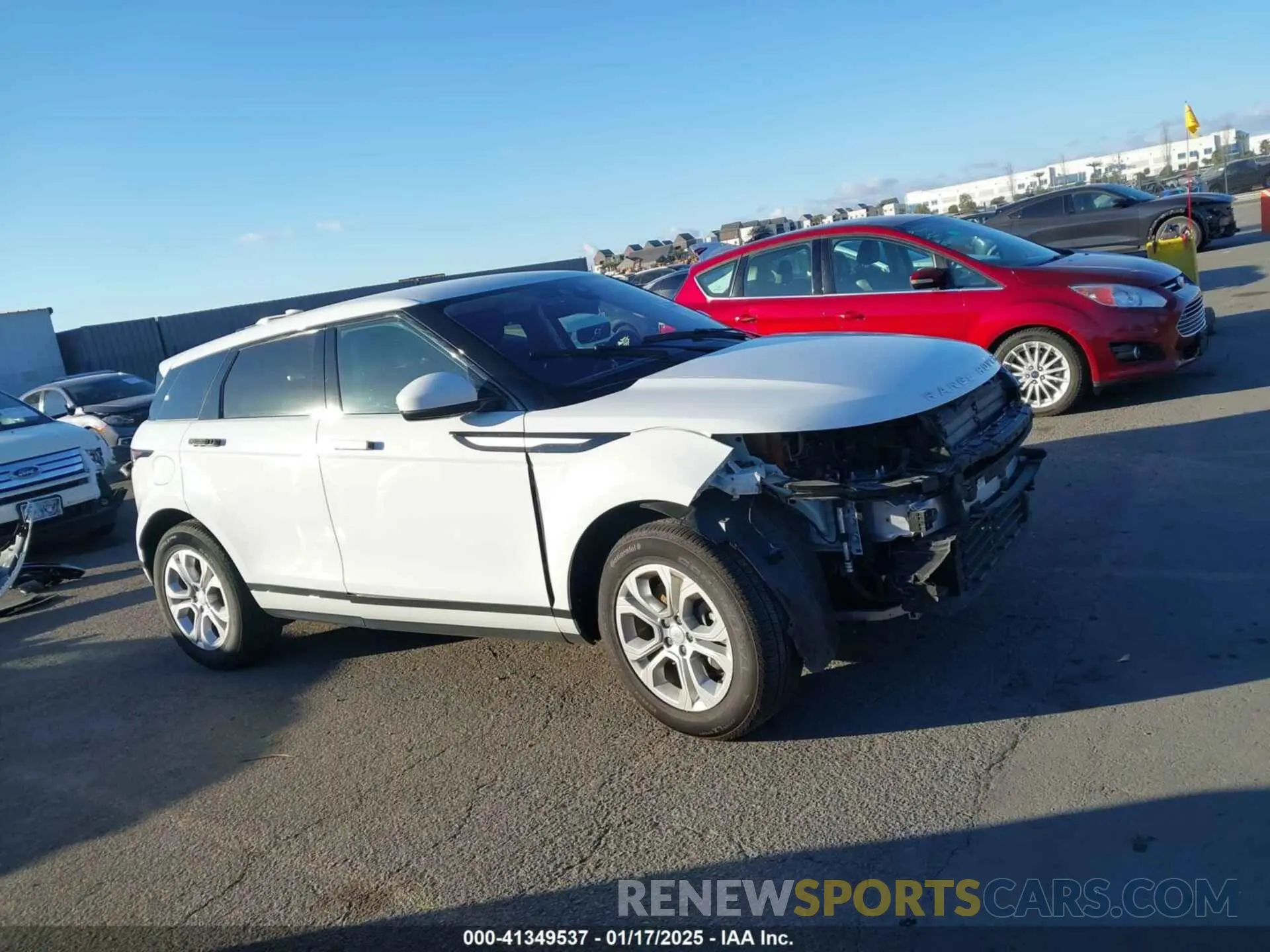 14 fotografías del automóvil dañado SALZJ2FX6LH021907 LAND ROVER RANGE ROVER EVOQUE 2020