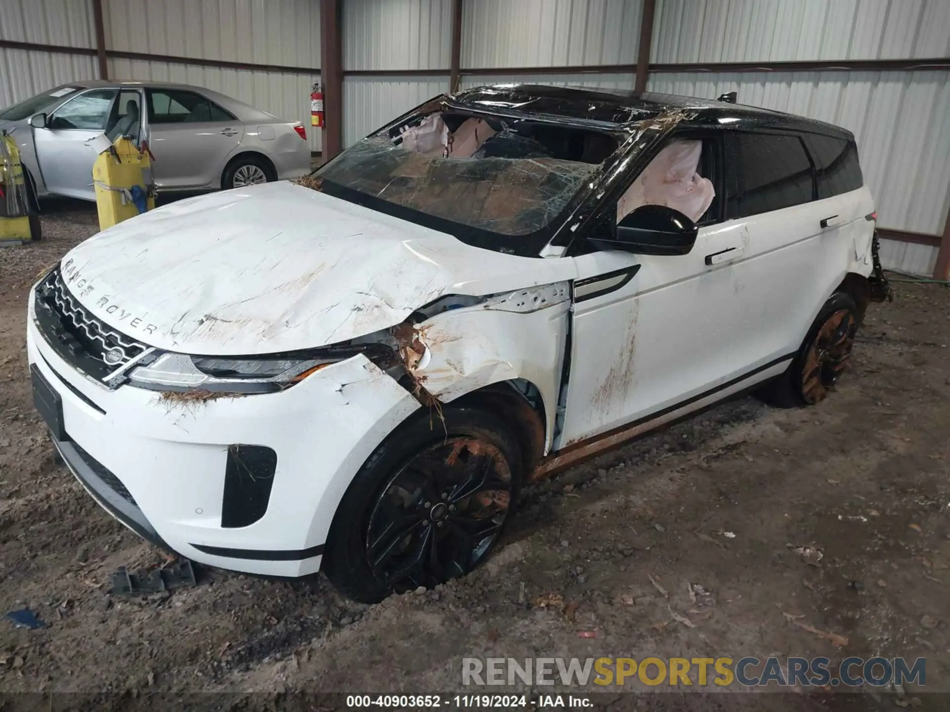 2 fotografías del automóvil dañado SALZJ2FX6LH045107 LAND ROVER RANGE ROVER EVOQUE 2020