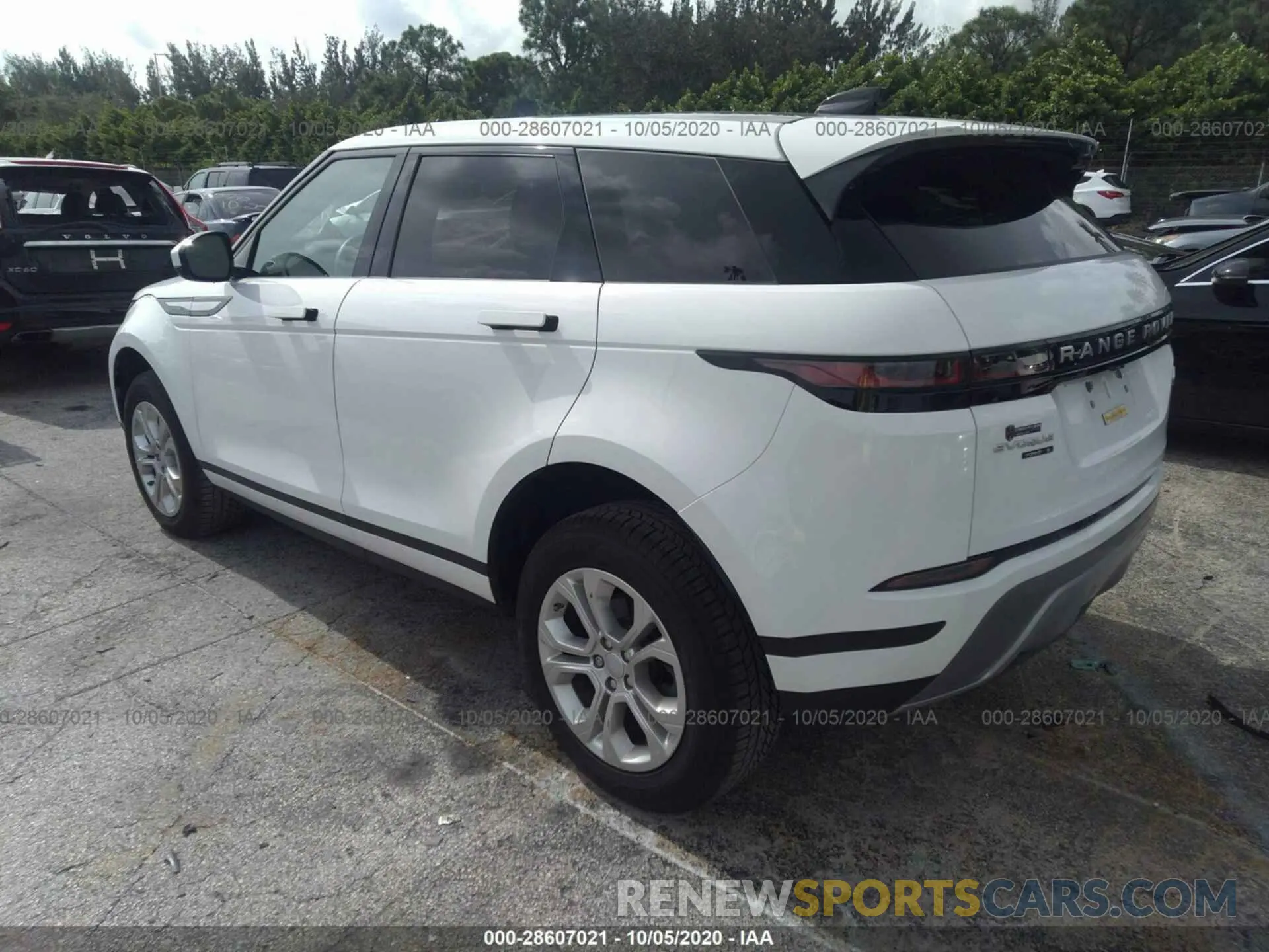 3 fotografías del automóvil dañado SALZJ2FX6LH050517 LAND ROVER RANGE ROVER EVOQUE 2020