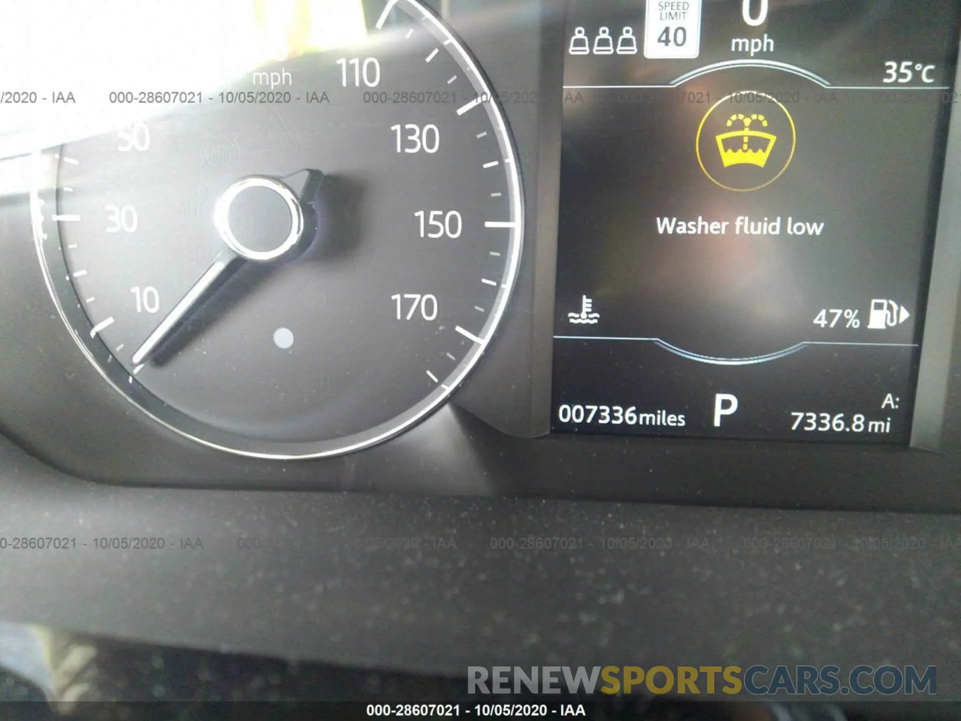 7 fotografías del automóvil dañado SALZJ2FX6LH050517 LAND ROVER RANGE ROVER EVOQUE 2020