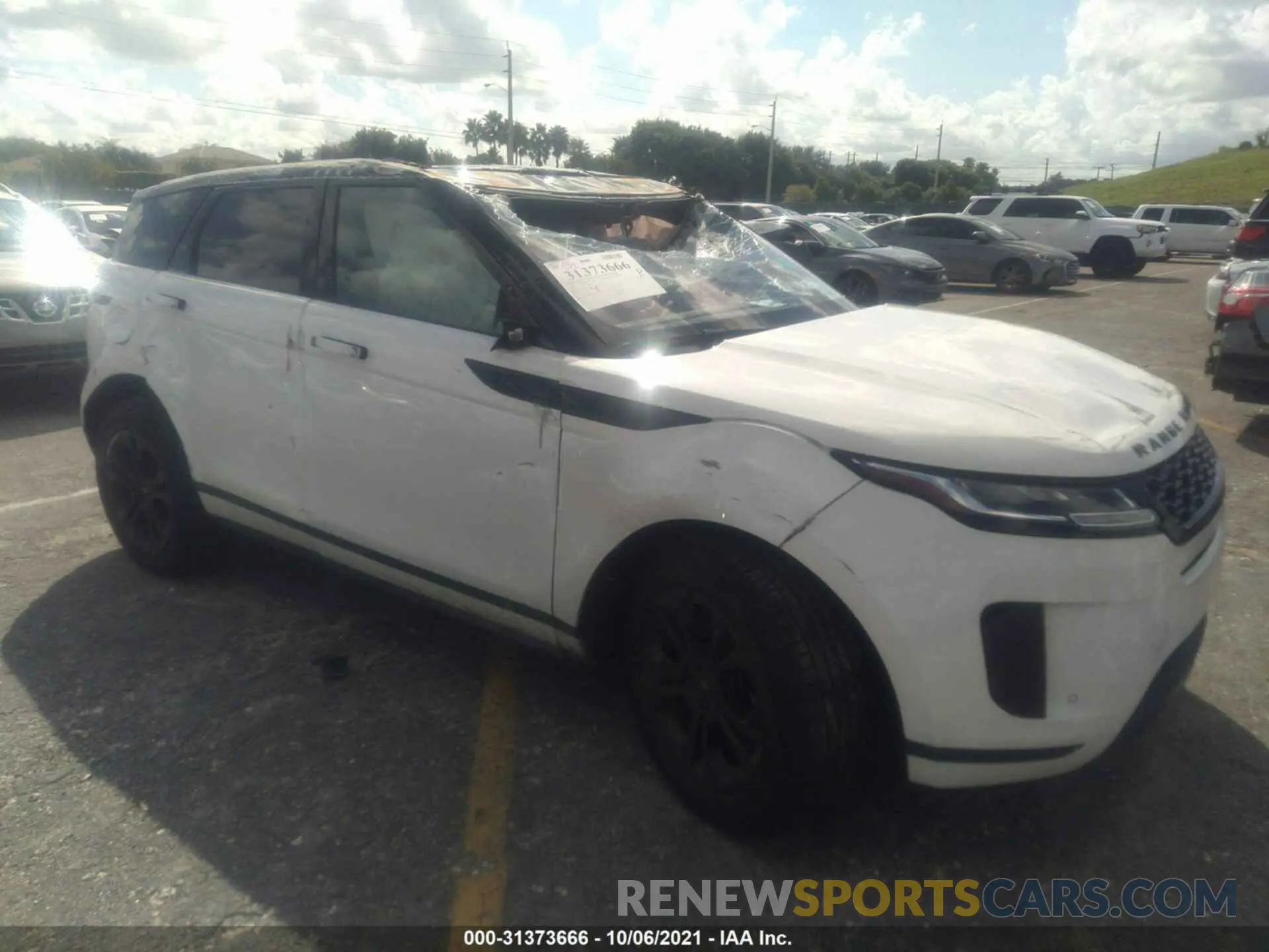 1 fotografías del automóvil dañado SALZJ2FX7LH006168 LAND ROVER RANGE ROVER EVOQUE 2020