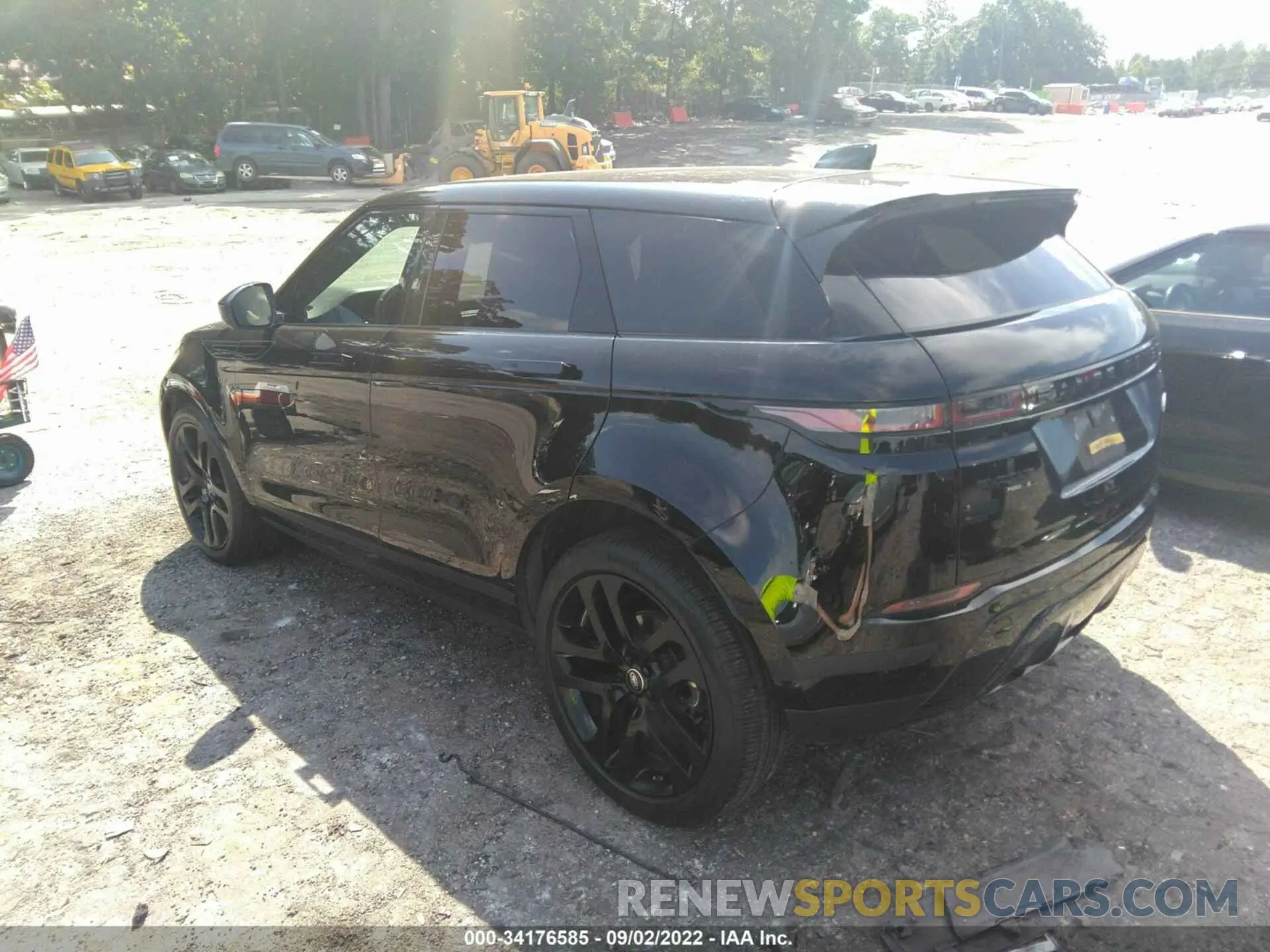 3 fotografías del automóvil dañado SALZJ2FX7LH040949 LAND ROVER RANGE ROVER EVOQUE 2020