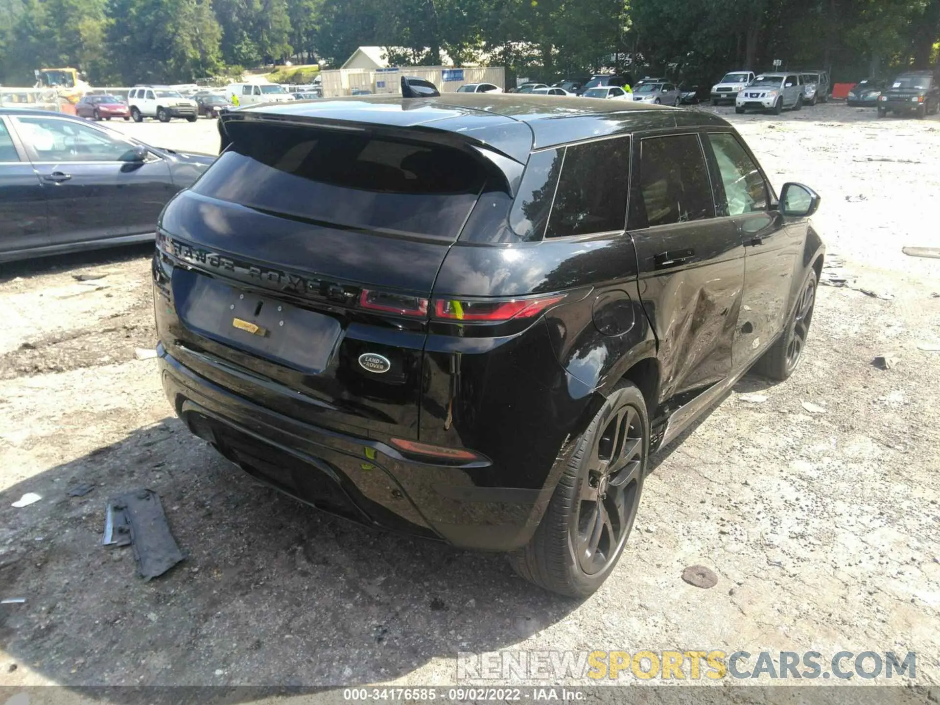 4 fotografías del automóvil dañado SALZJ2FX7LH040949 LAND ROVER RANGE ROVER EVOQUE 2020