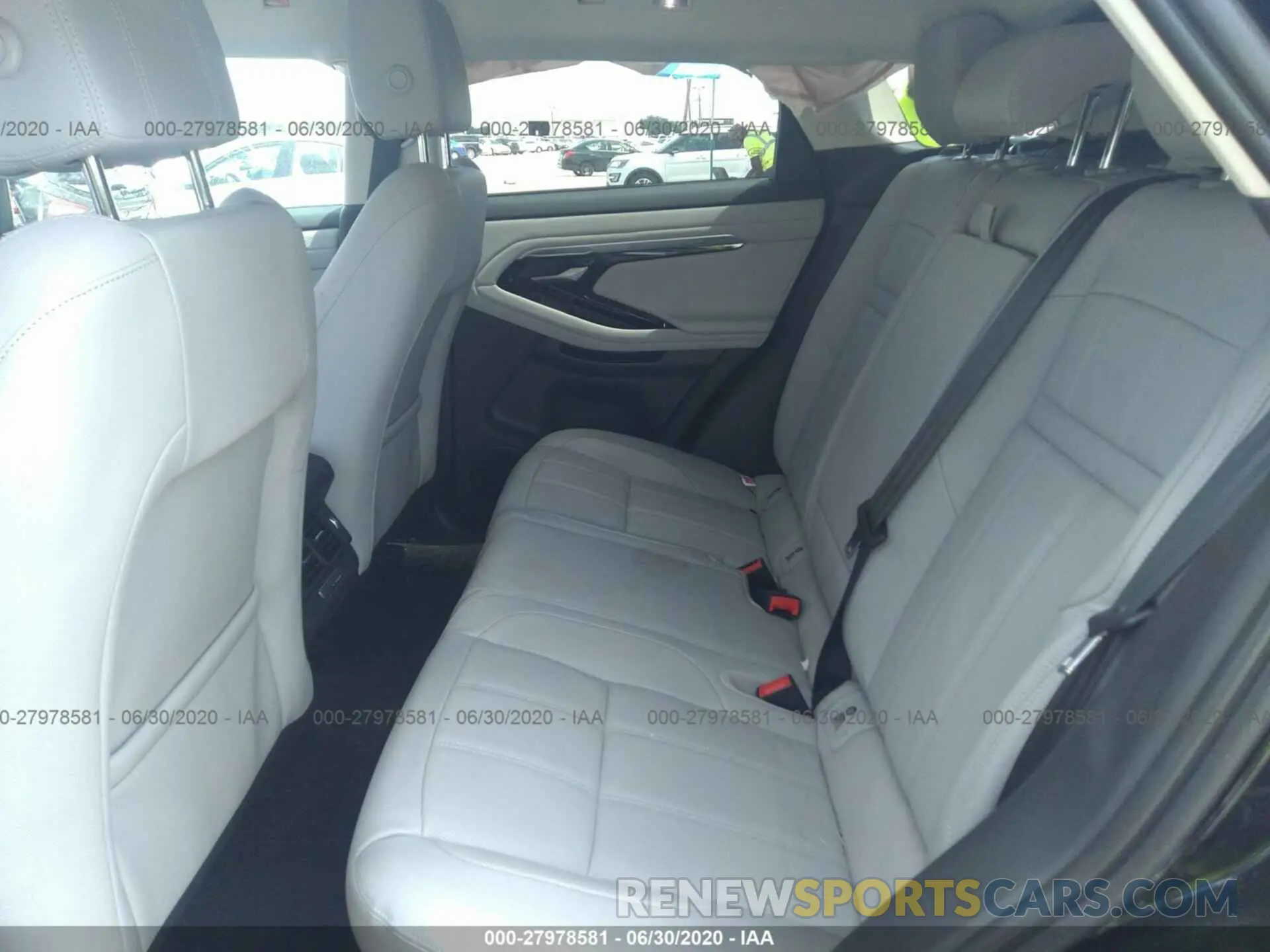 8 fotografías del automóvil dañado SALZJ2FX7LH042992 LAND ROVER RANGE ROVER EVOQUE 2020