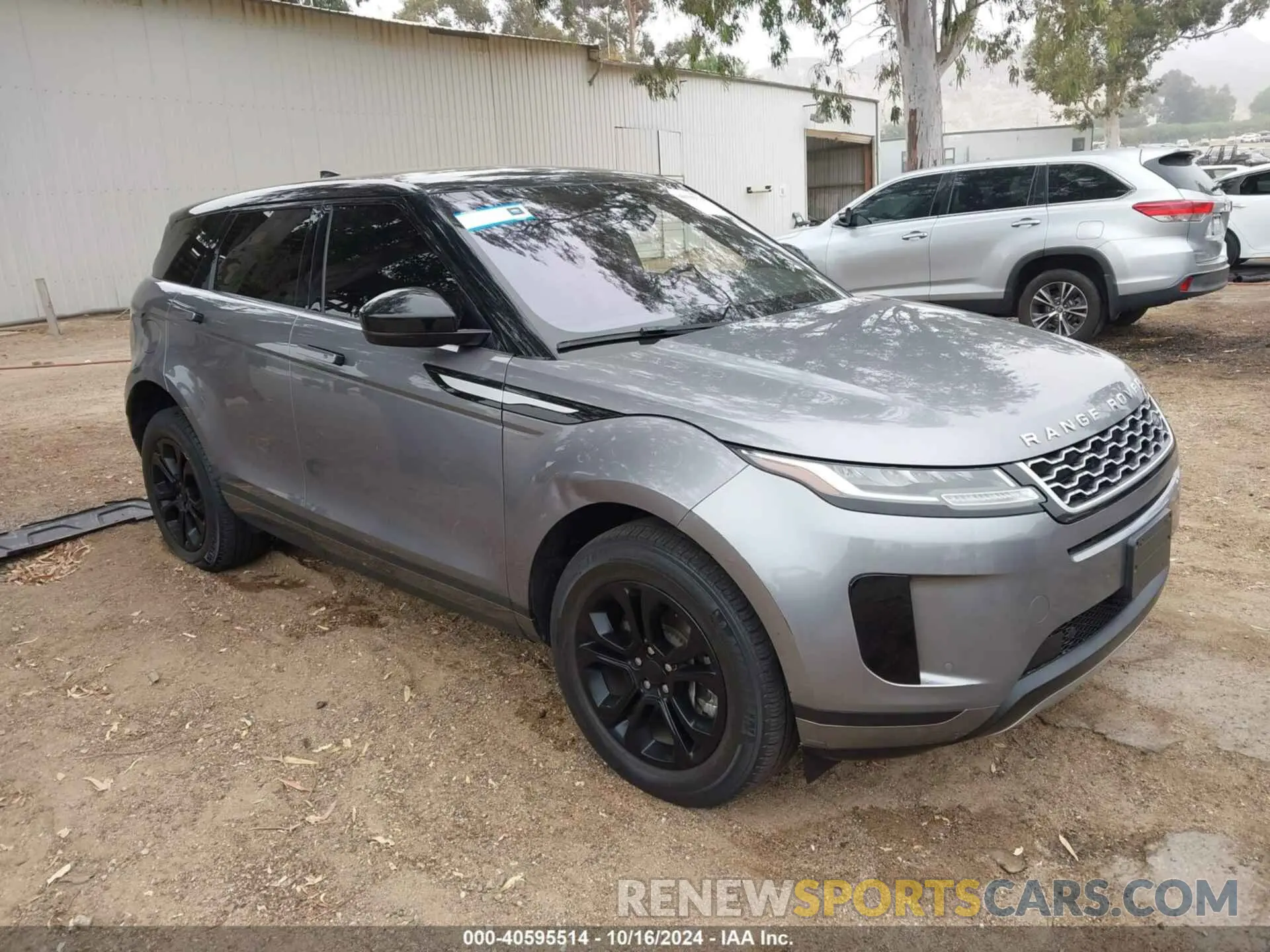 1 fotografías del automóvil dañado SALZJ2FX7LH119425 LAND ROVER RANGE ROVER EVOQUE 2020