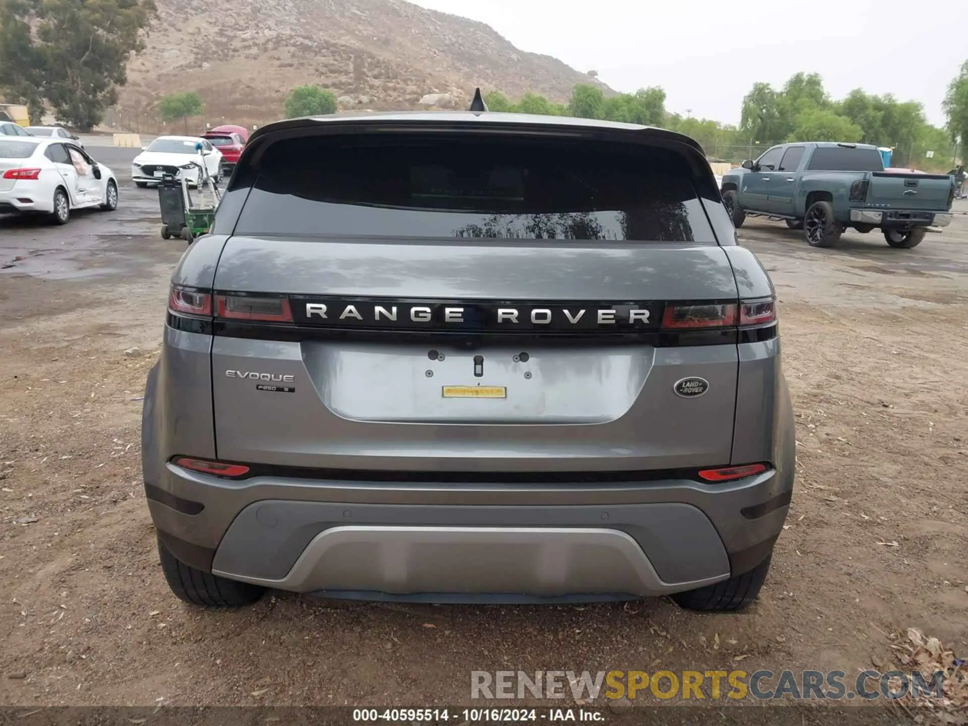 16 fotografías del automóvil dañado SALZJ2FX7LH119425 LAND ROVER RANGE ROVER EVOQUE 2020