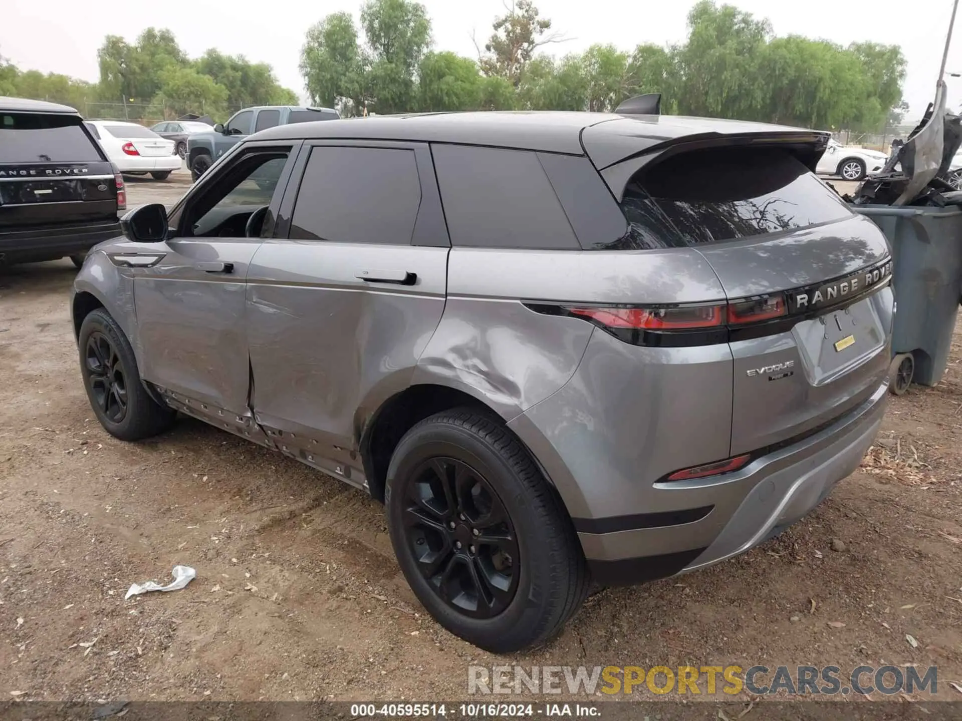 3 fotografías del automóvil dañado SALZJ2FX7LH119425 LAND ROVER RANGE ROVER EVOQUE 2020