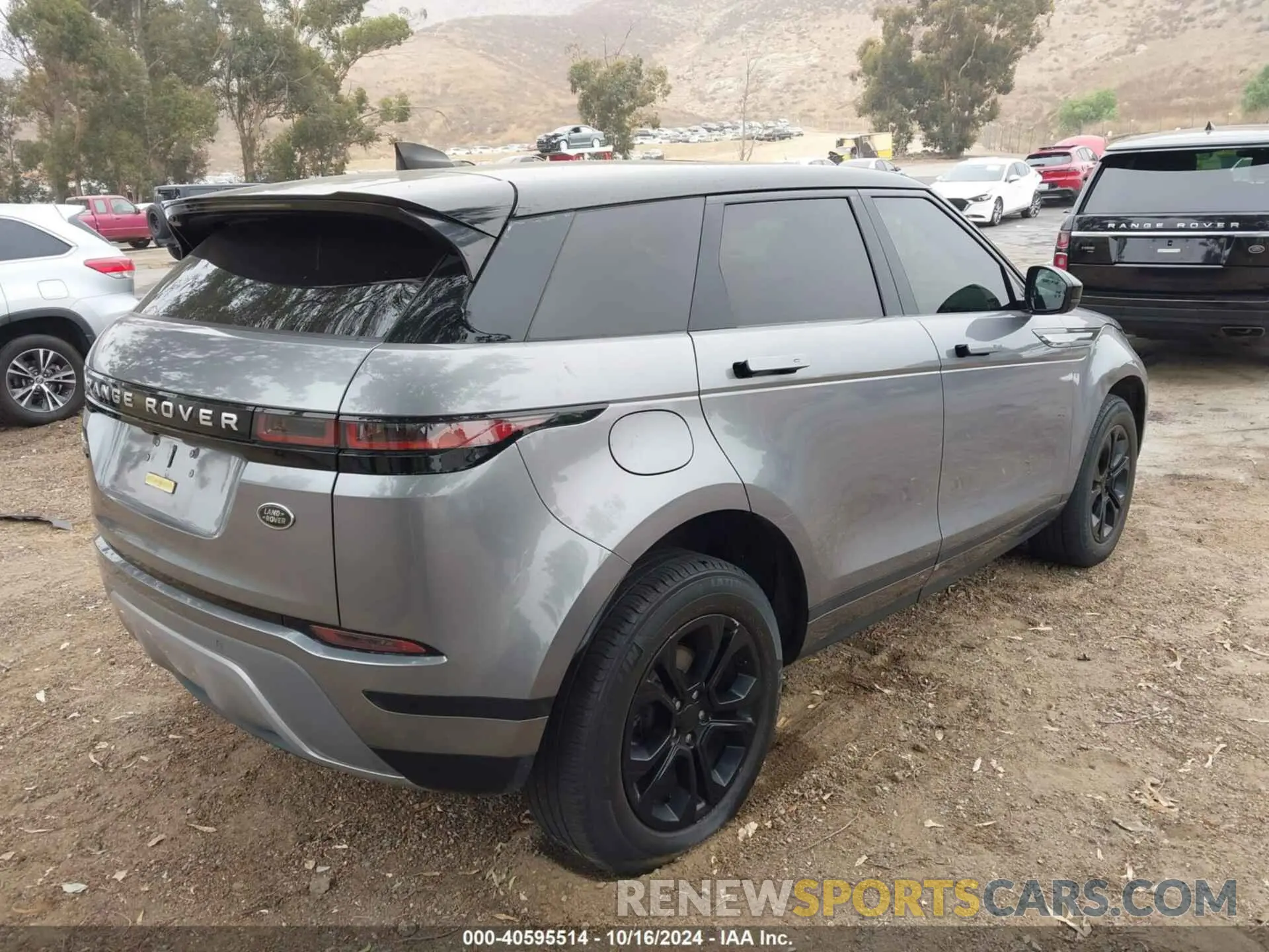 4 fotografías del automóvil dañado SALZJ2FX7LH119425 LAND ROVER RANGE ROVER EVOQUE 2020