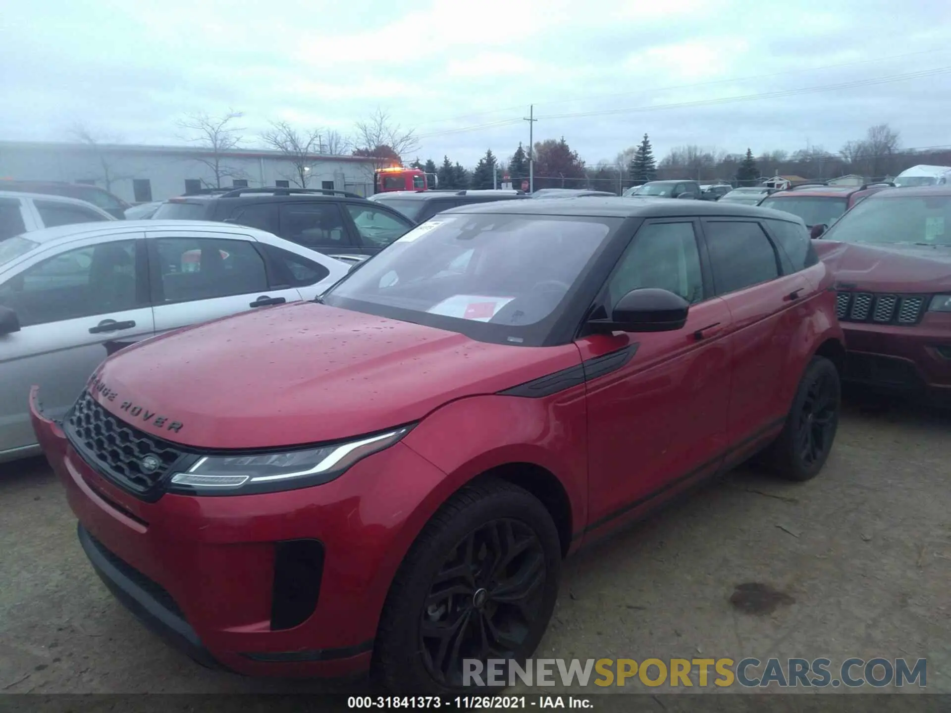 2 fotografías del automóvil dañado SALZJ2FX8LH043648 LAND ROVER RANGE ROVER EVOQUE 2020
