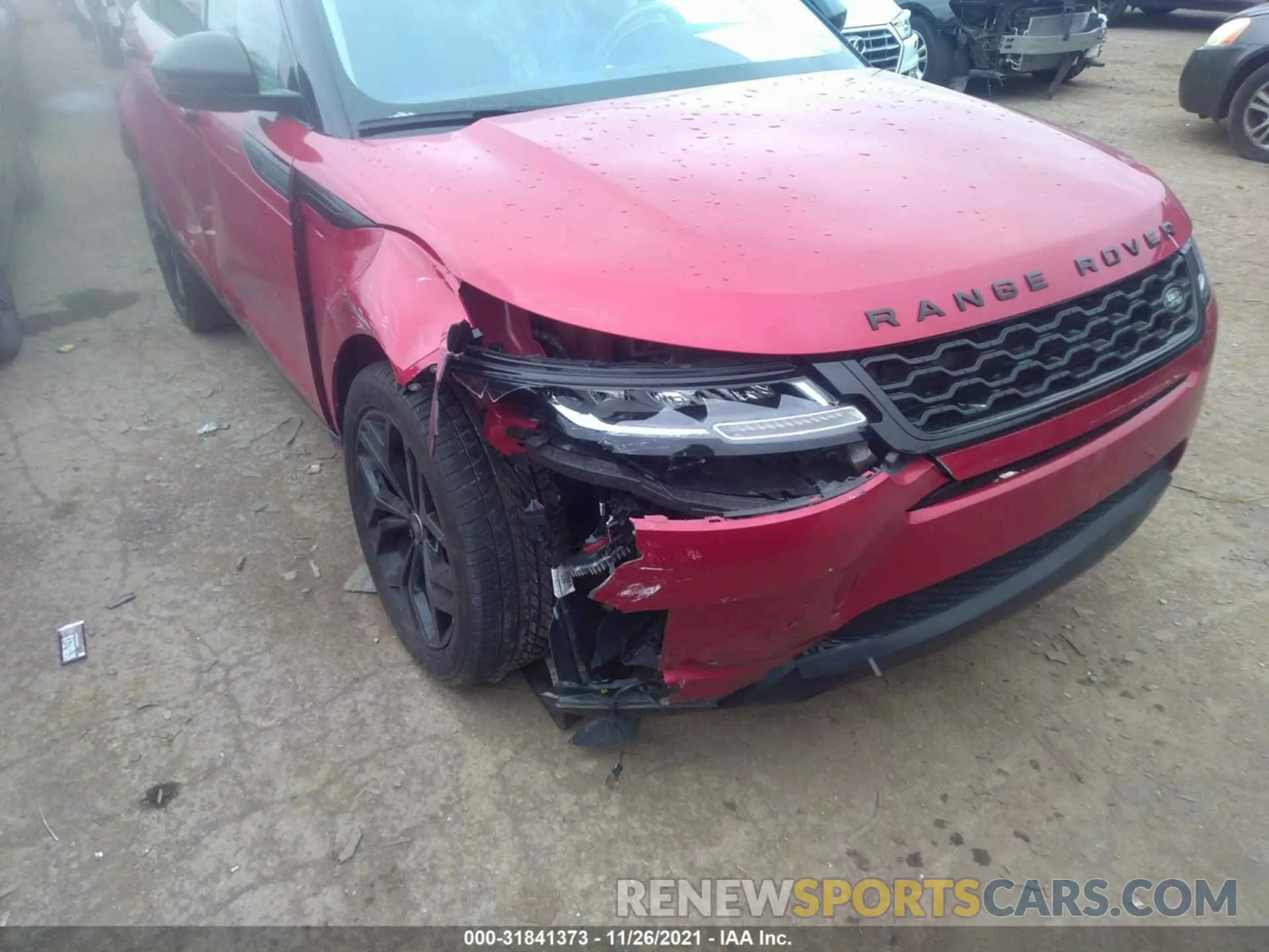 6 fotografías del automóvil dañado SALZJ2FX8LH043648 LAND ROVER RANGE ROVER EVOQUE 2020