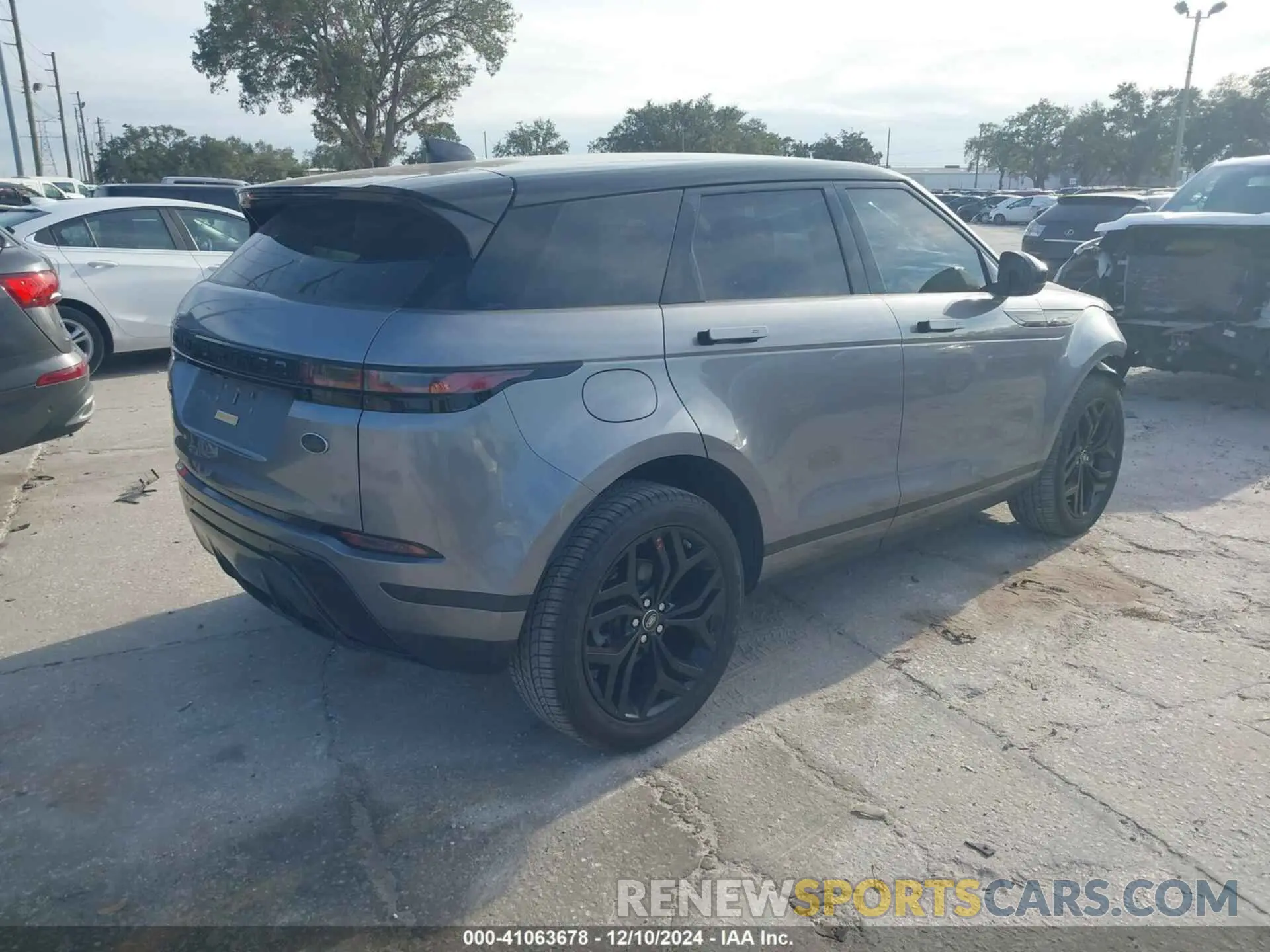 4 fotografías del automóvil dañado SALZJ2FX8LH049711 LAND ROVER RANGE ROVER EVOQUE 2020