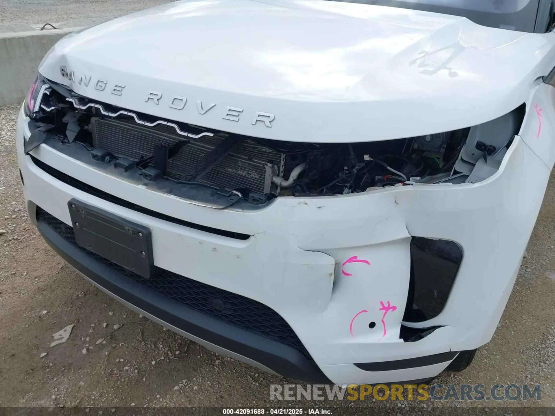 6 fotografías del automóvil dañado SALZJ2FX8LH060725 LAND ROVER RANGE ROVER EVOQUE 2020
