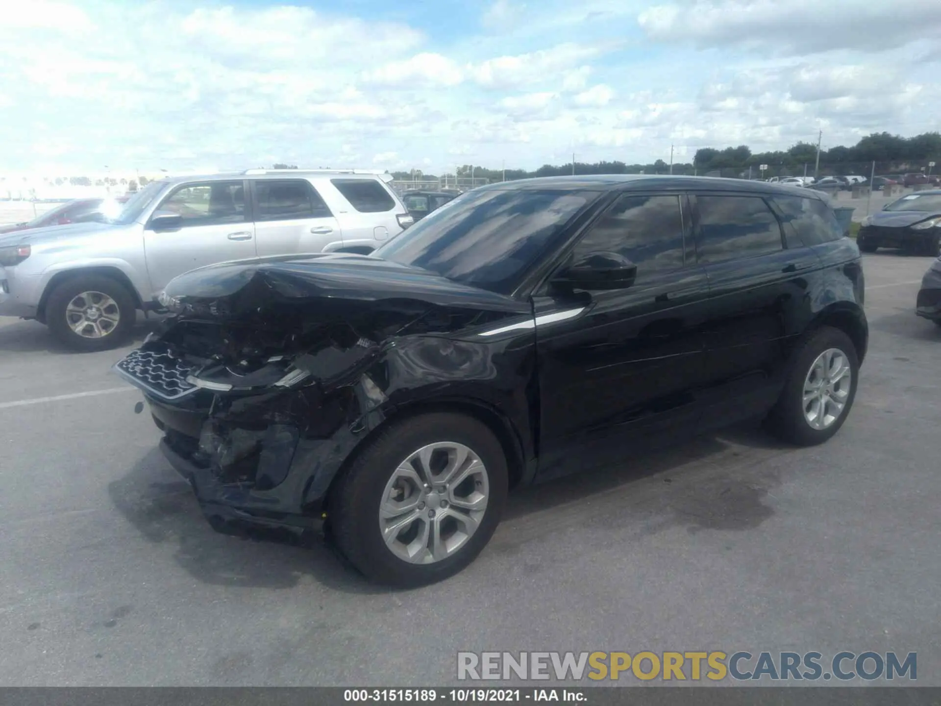 2 fotografías del automóvil dañado SALZJ2FX8LH080294 LAND ROVER RANGE ROVER EVOQUE 2020