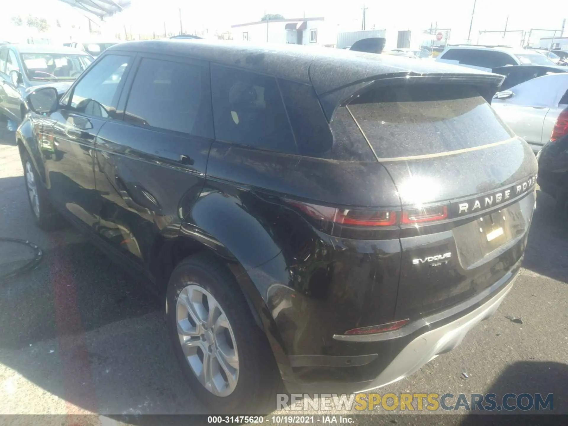 3 fotografías del automóvil dañado SALZJ2FX8LH116257 LAND ROVER RANGE ROVER EVOQUE 2020