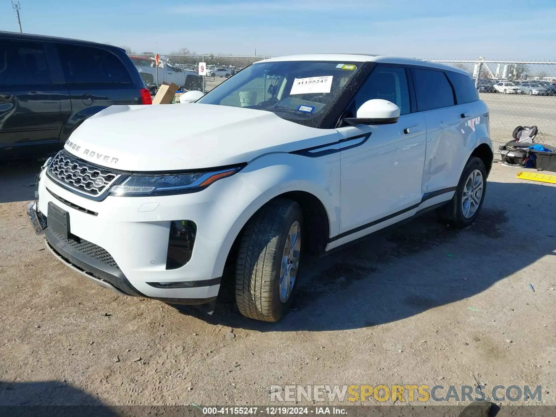 2 fotografías del automóvil dañado SALZJ2FX9LH030293 LAND ROVER RANGE ROVER EVOQUE 2020