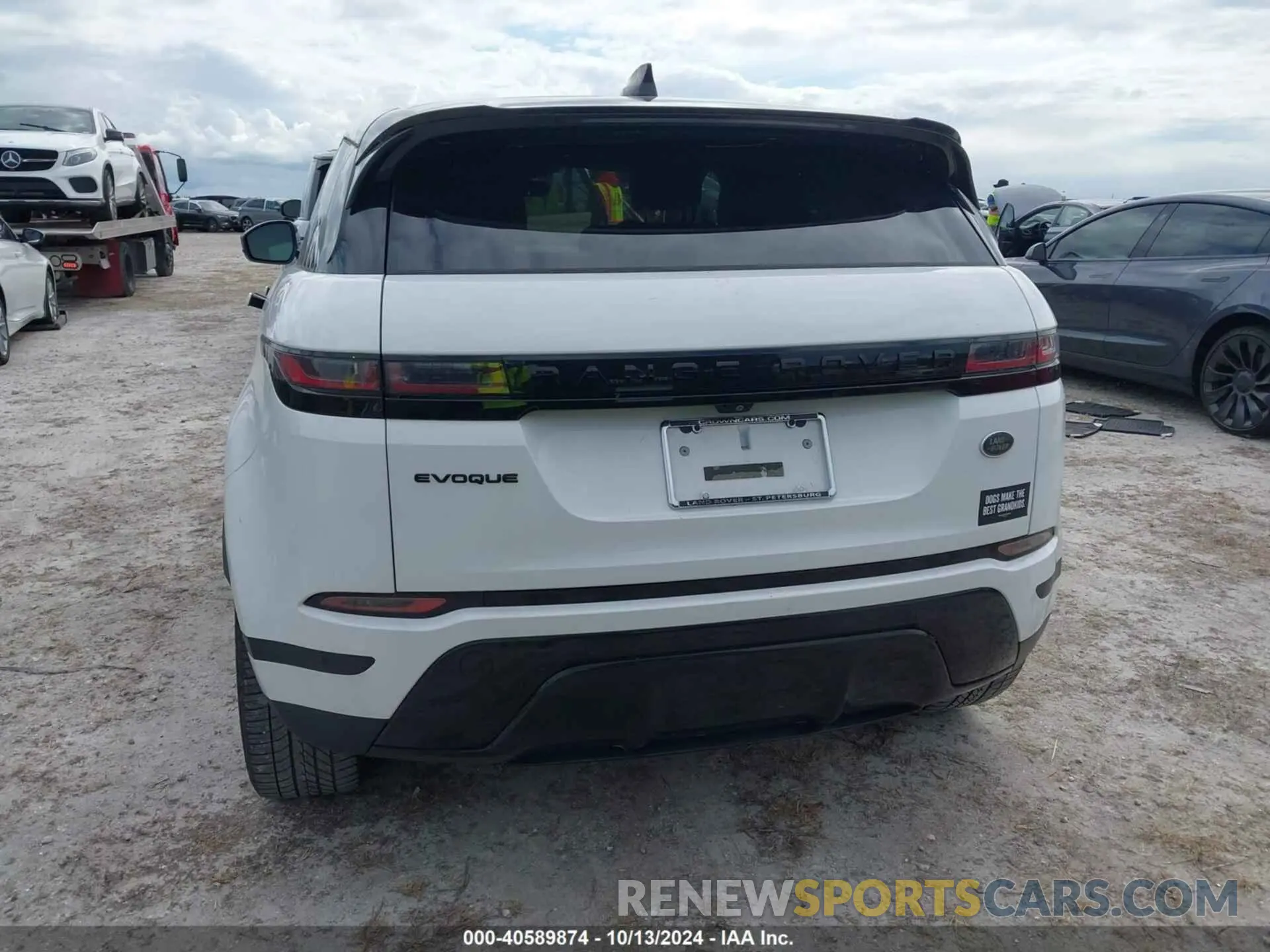 16 fotografías del automóvil dañado SALZJ2FX9LH043884 LAND ROVER RANGE ROVER EVOQUE 2020