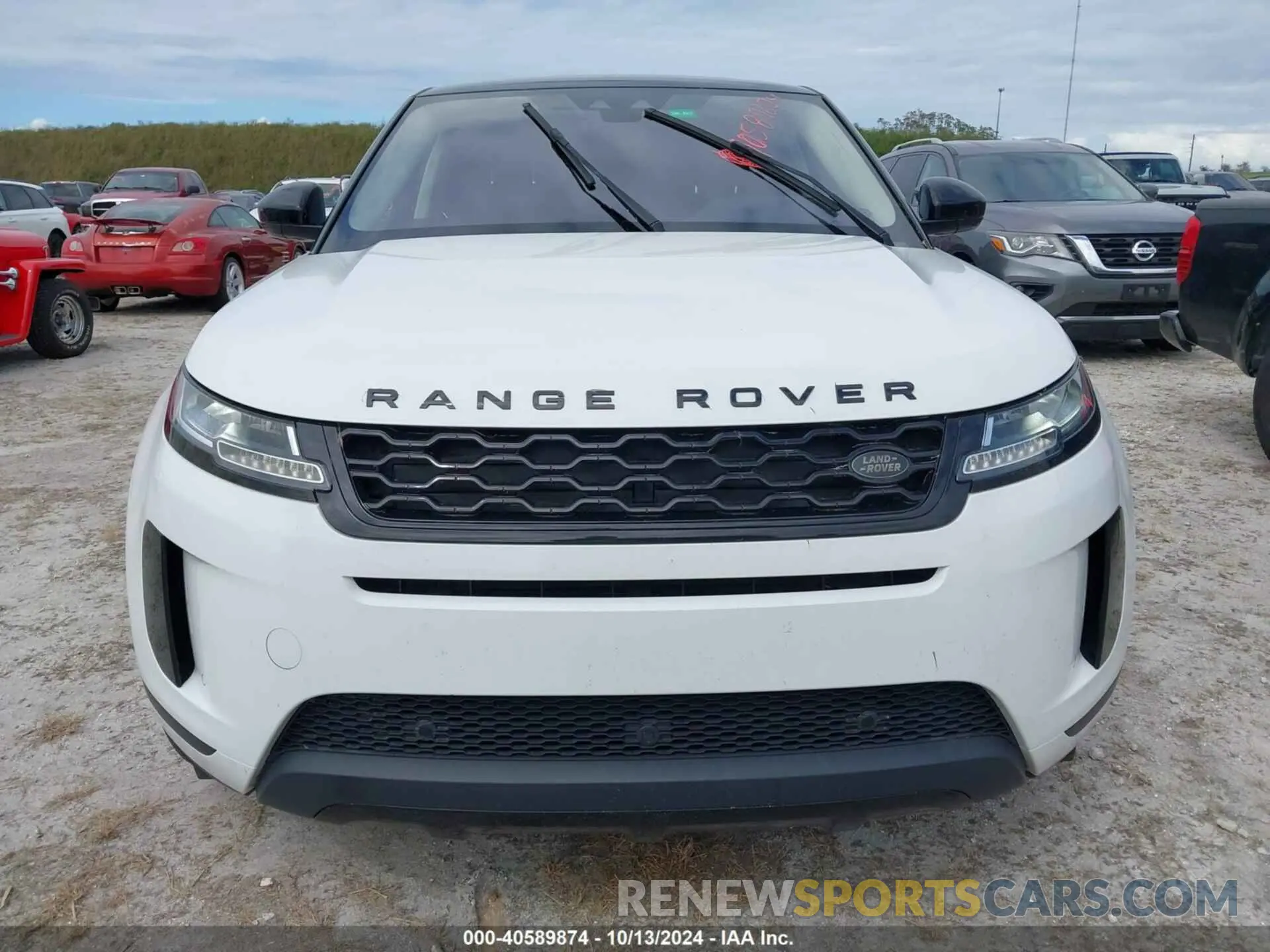 6 fotografías del automóvil dañado SALZJ2FX9LH043884 LAND ROVER RANGE ROVER EVOQUE 2020