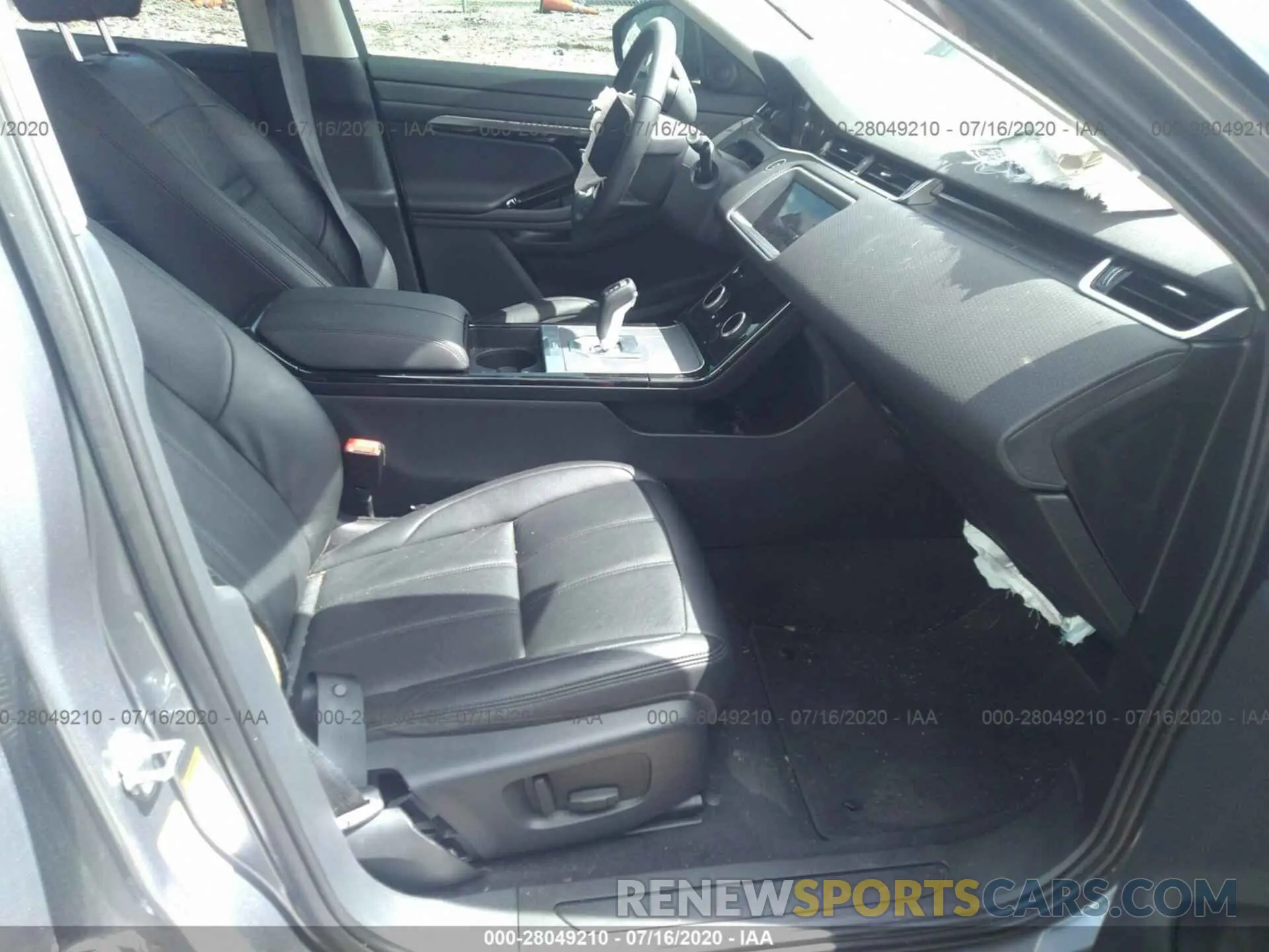 5 fotografías del automóvil dañado SALZJ2FX9LH068171 LAND ROVER RANGE ROVER EVOQUE 2020