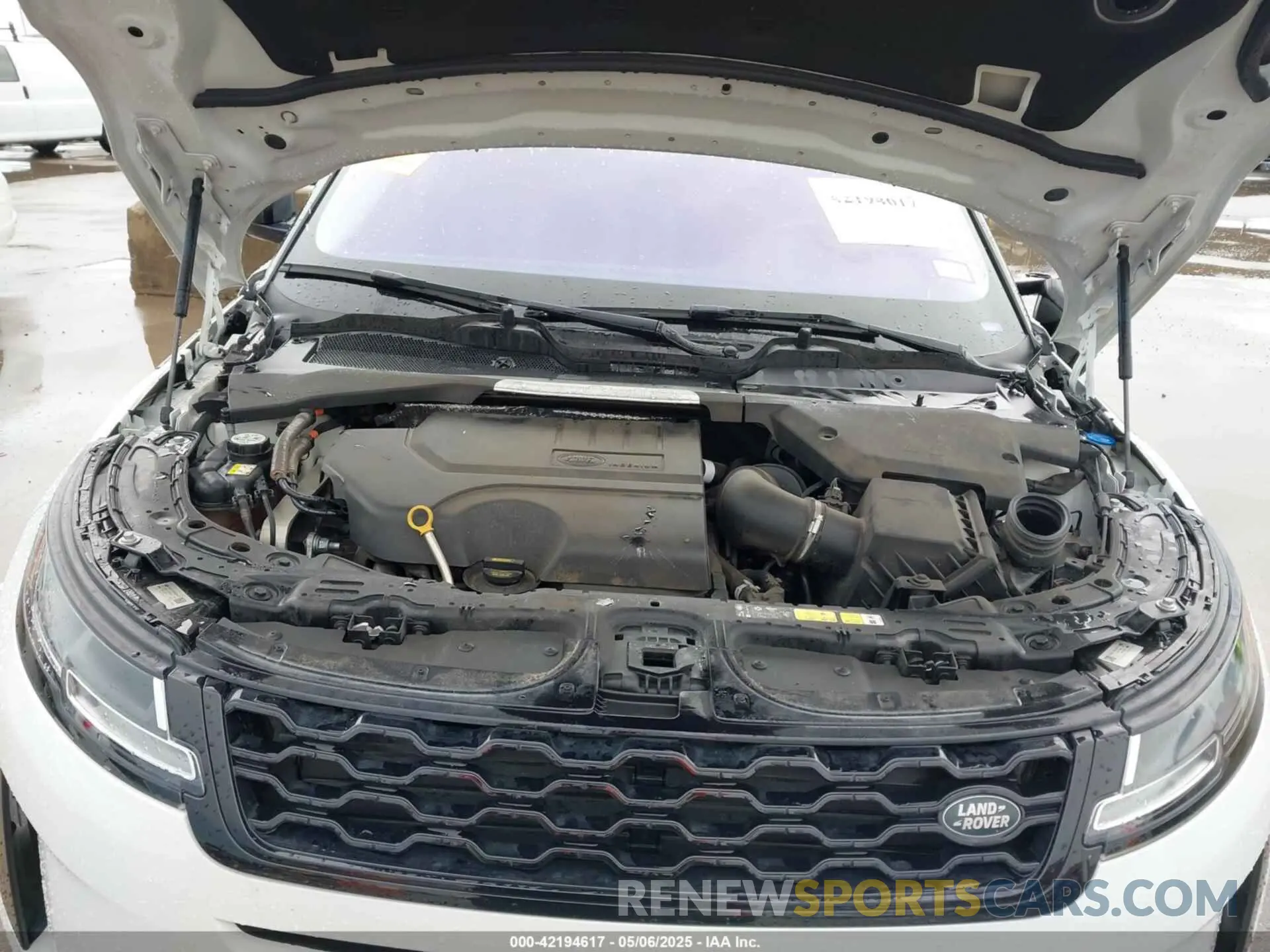 10 fotografías del automóvil dañado SALZJ2FX9LH084600 LAND ROVER RANGE ROVER EVOQUE 2020