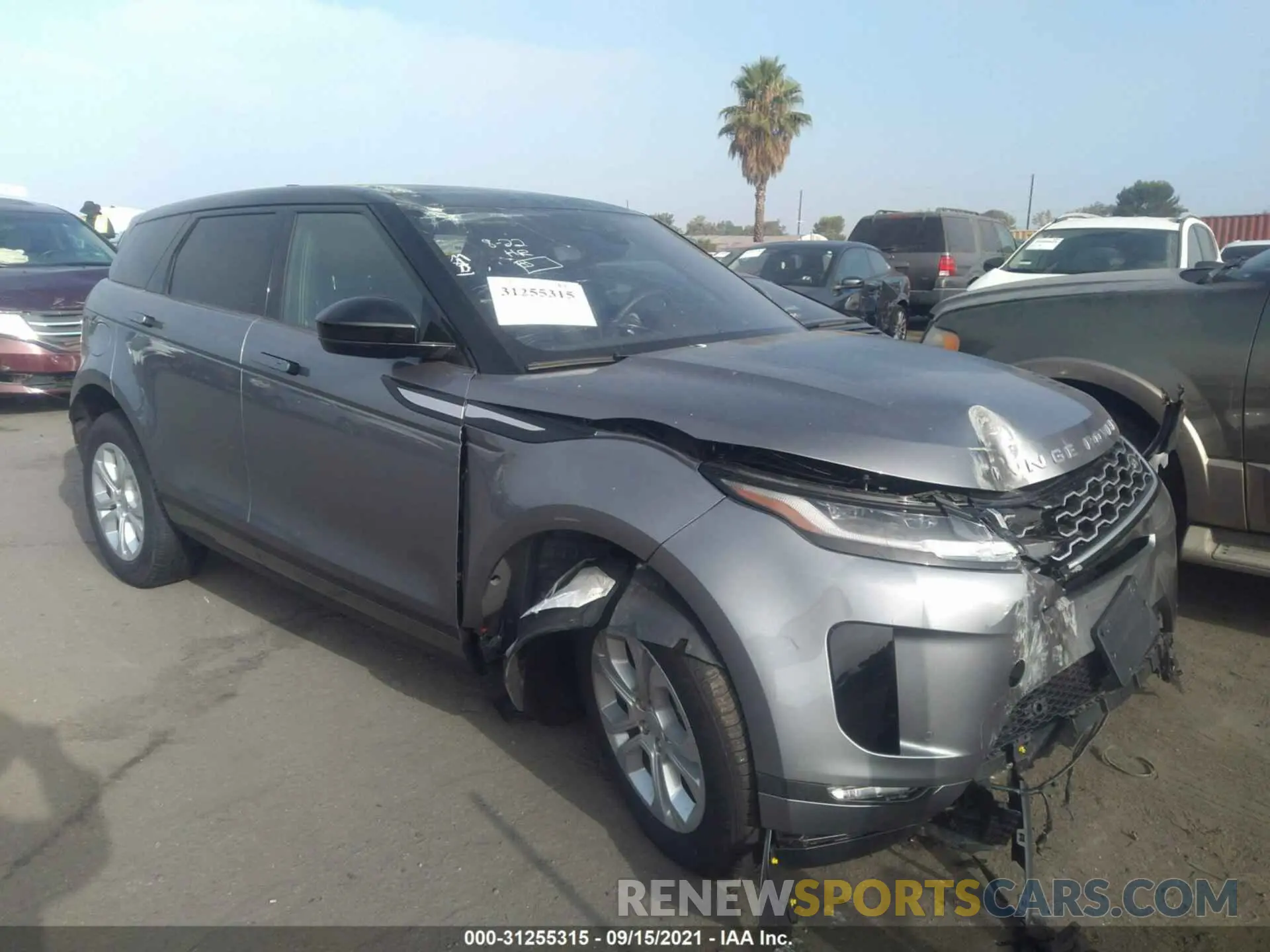 1 fotografías del automóvil dañado SALZJ2FX9LH105770 LAND ROVER RANGE ROVER EVOQUE 2020