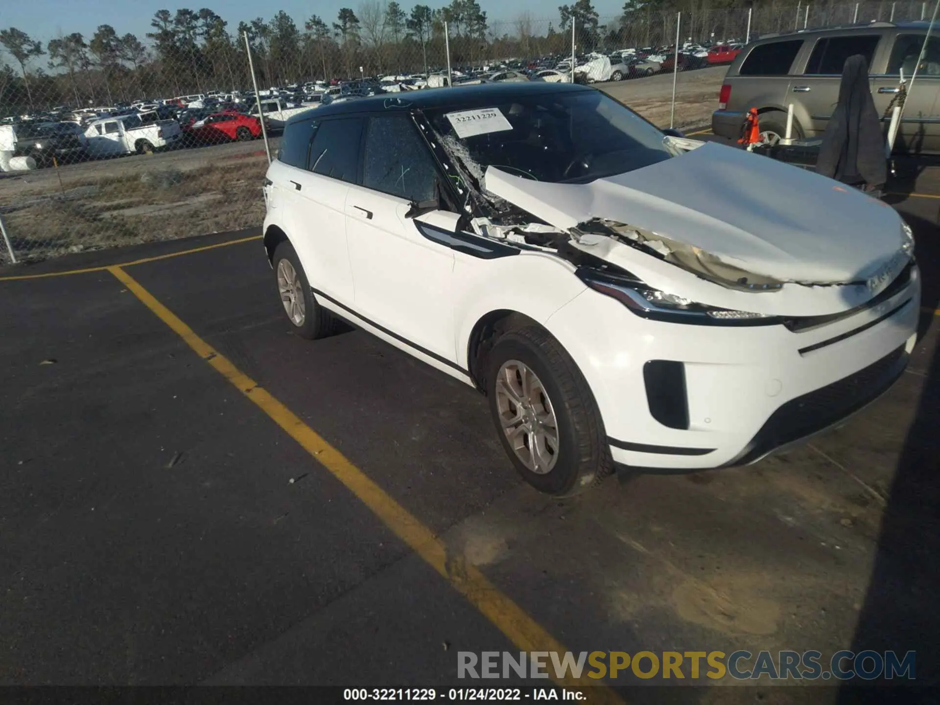 1 fotografías del automóvil dañado SALZJ2FXXLH005712 LAND ROVER RANGE ROVER EVOQUE 2020