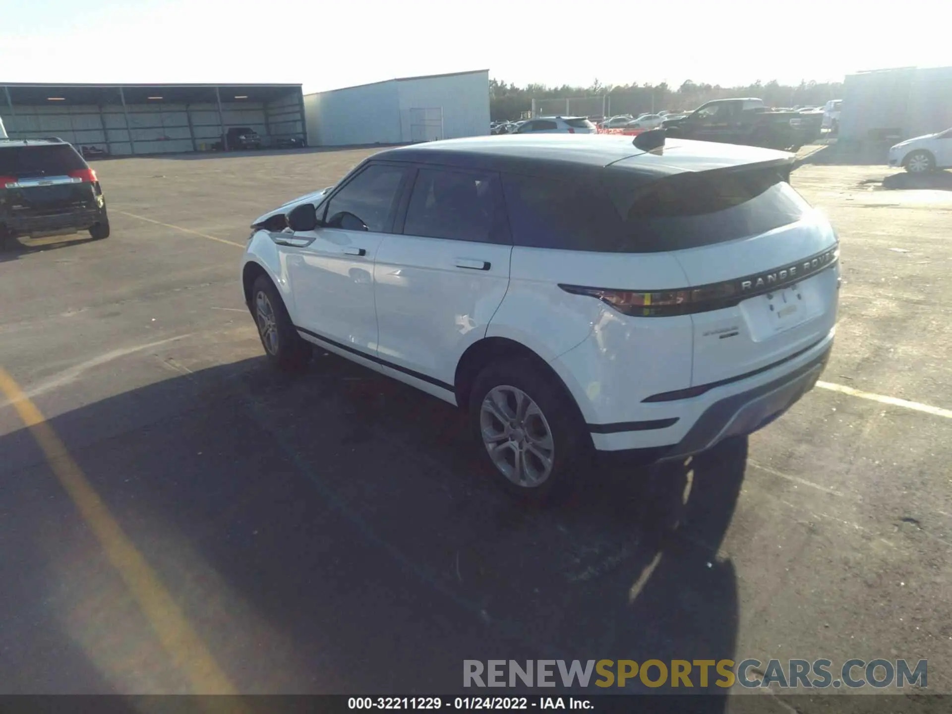 3 fotografías del automóvil dañado SALZJ2FXXLH005712 LAND ROVER RANGE ROVER EVOQUE 2020