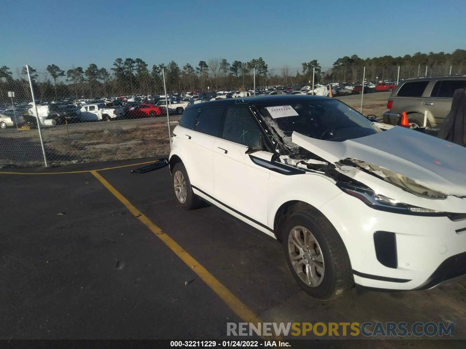 6 fotografías del automóvil dañado SALZJ2FXXLH005712 LAND ROVER RANGE ROVER EVOQUE 2020
