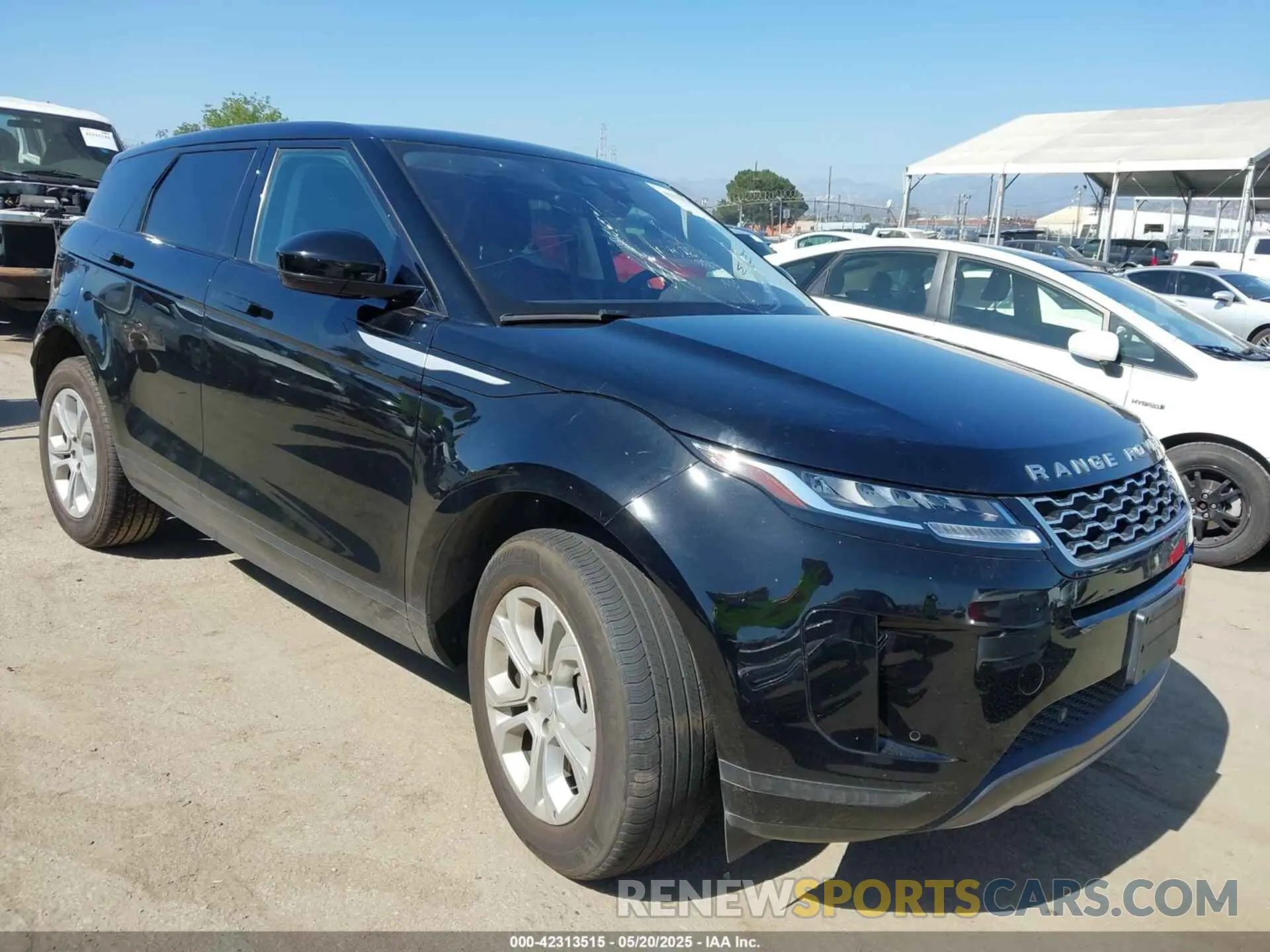 1 fotografías del automóvil dañado SALZJ2FXXLH107737 LAND ROVER RANGE ROVER EVOQUE 2020