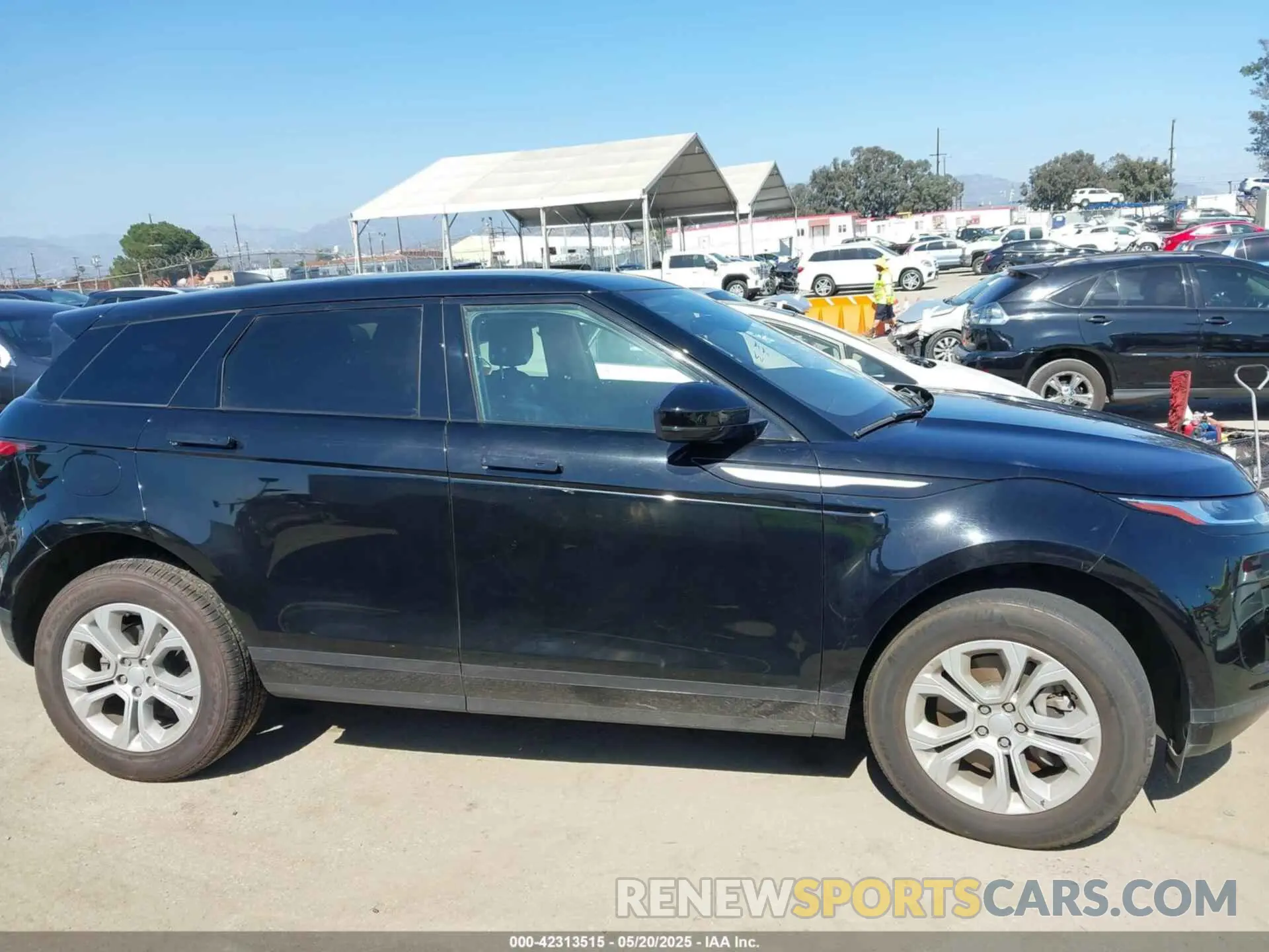 13 fotografías del automóvil dañado SALZJ2FXXLH107737 LAND ROVER RANGE ROVER EVOQUE 2020
