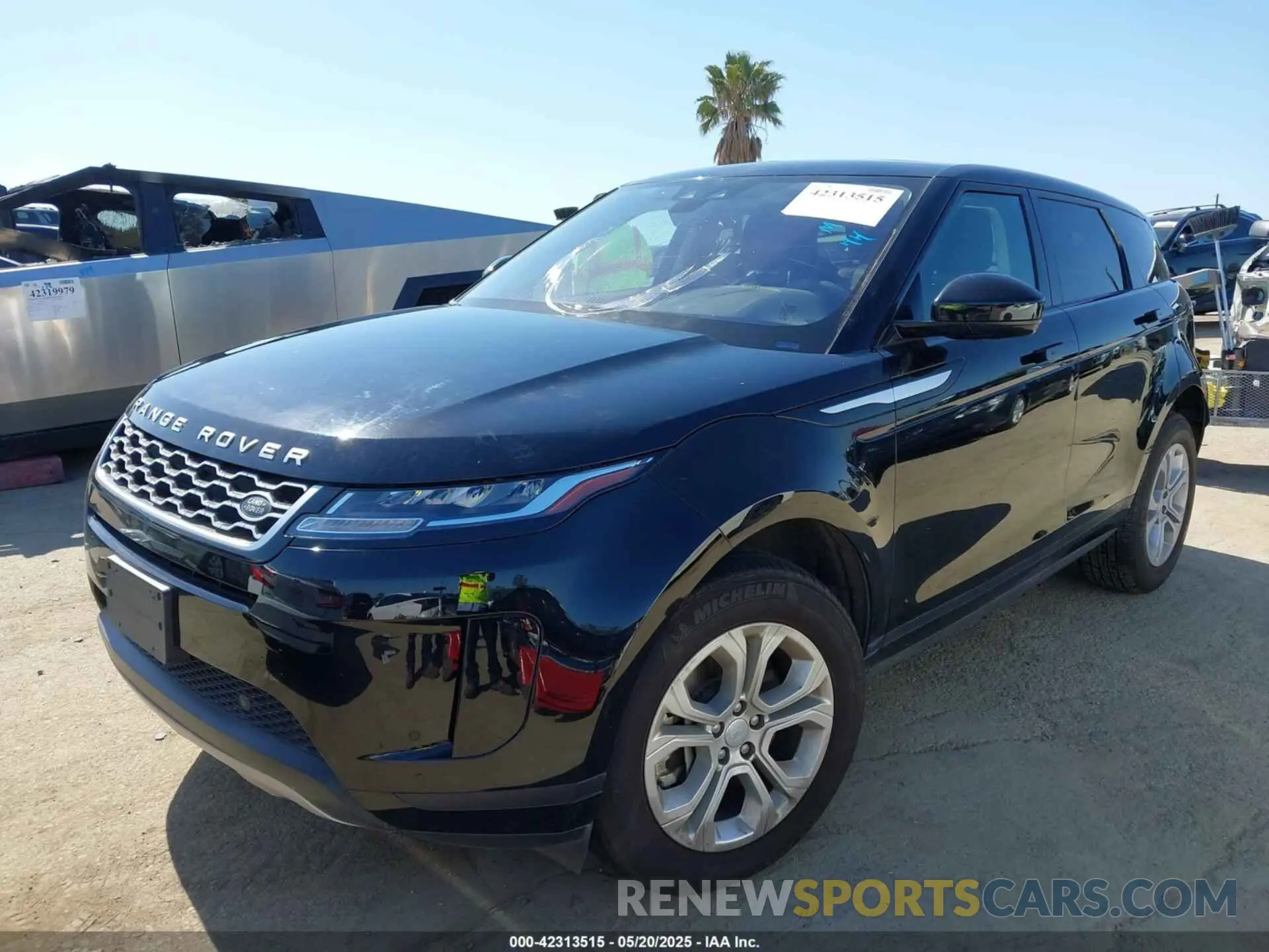 2 fotografías del automóvil dañado SALZJ2FXXLH107737 LAND ROVER RANGE ROVER EVOQUE 2020
