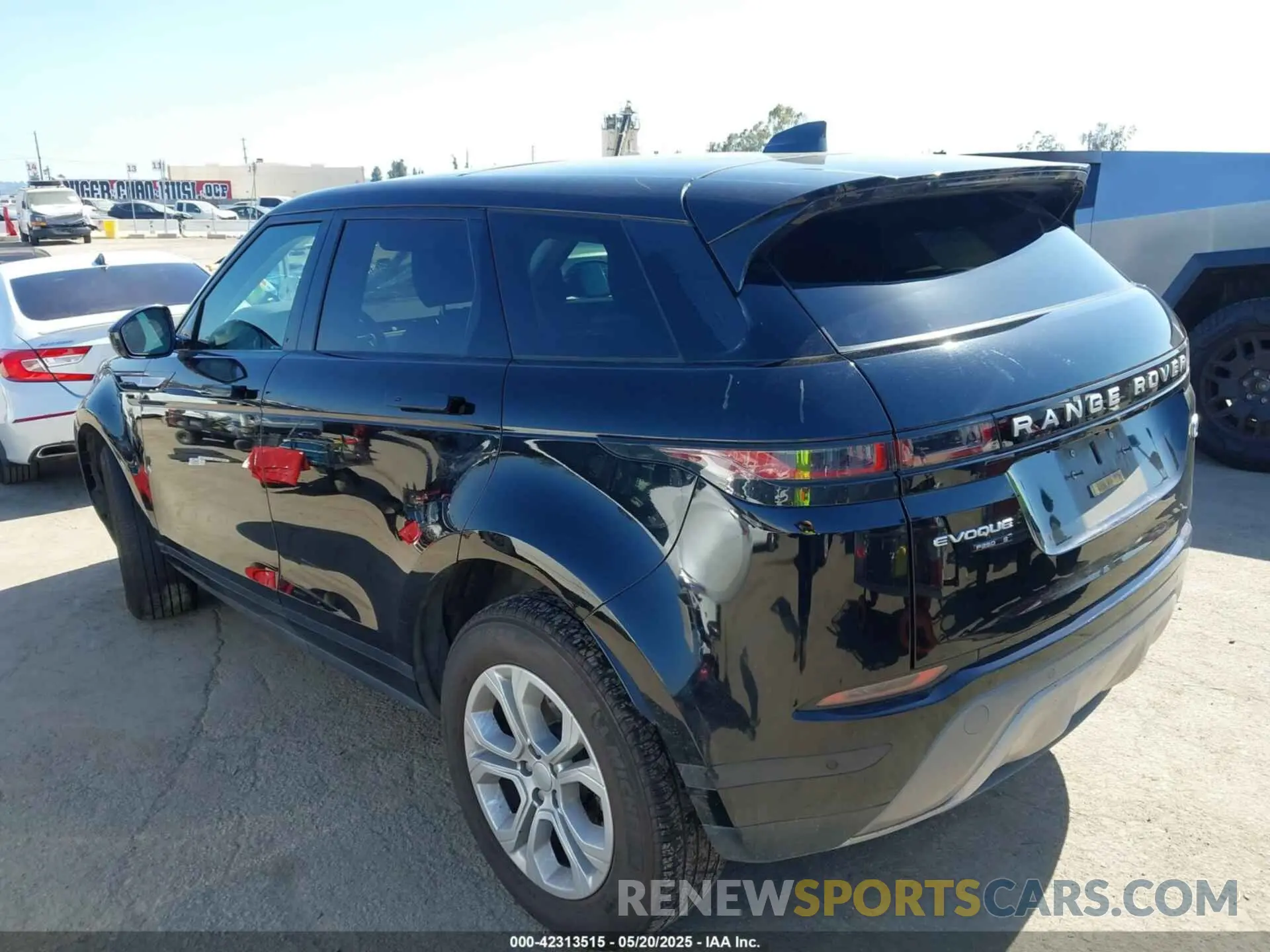 3 fotografías del automóvil dañado SALZJ2FXXLH107737 LAND ROVER RANGE ROVER EVOQUE 2020