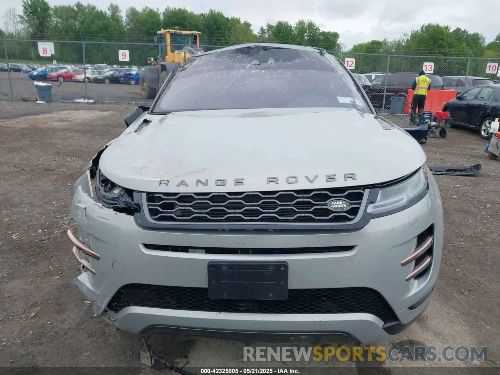 12 fotografías del automóvil dañado SALZL2FX0LH020729 LAND ROVER RANGE ROVER EVOQUE 2020