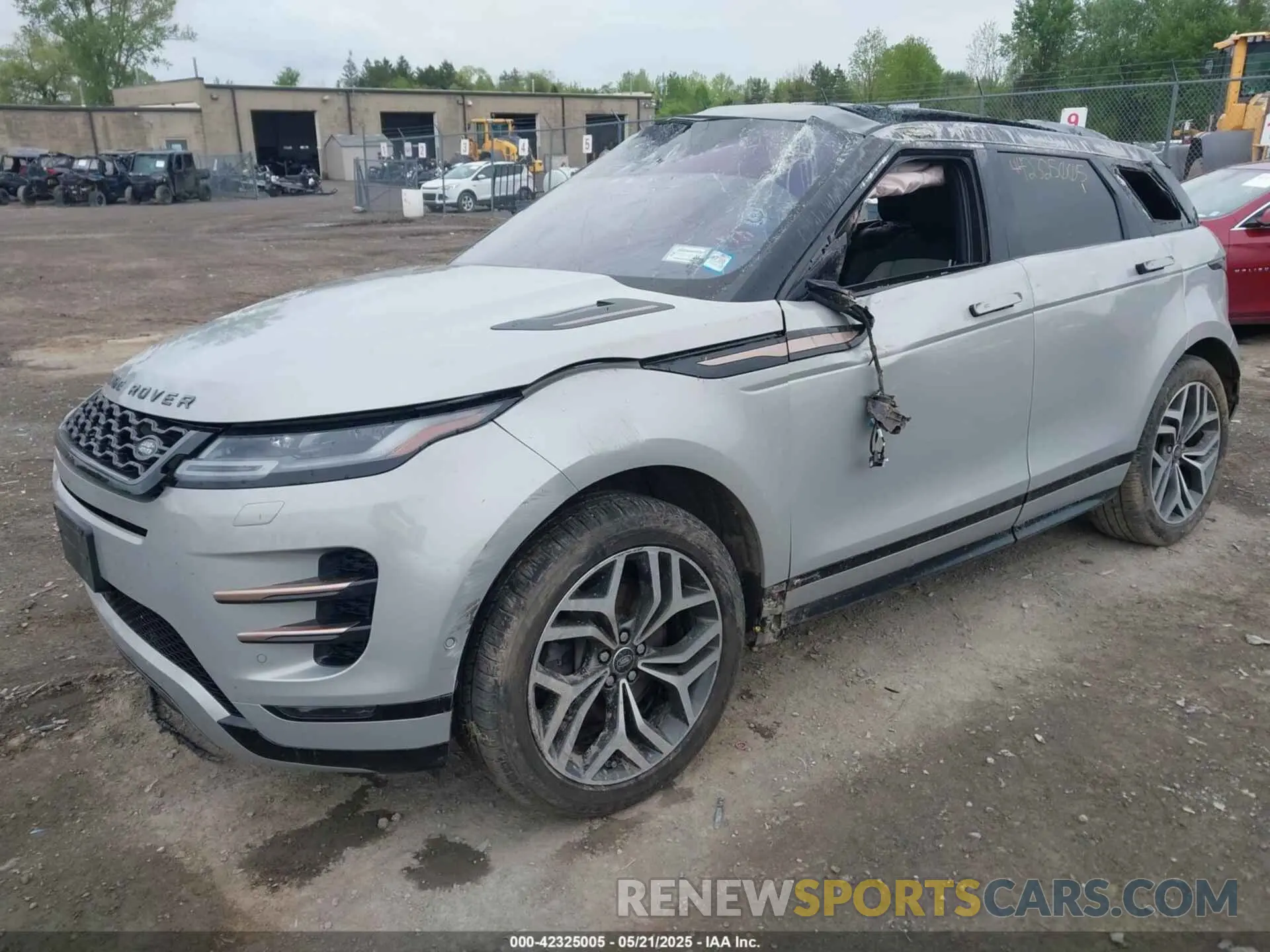 2 fotografías del automóvil dañado SALZL2FX0LH020729 LAND ROVER RANGE ROVER EVOQUE 2020
