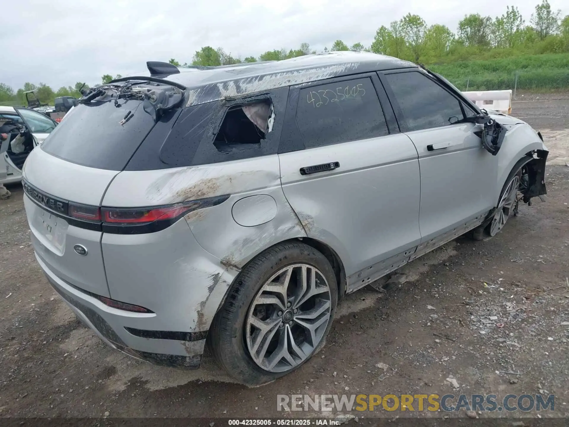 4 fotografías del automóvil dañado SALZL2FX0LH020729 LAND ROVER RANGE ROVER EVOQUE 2020