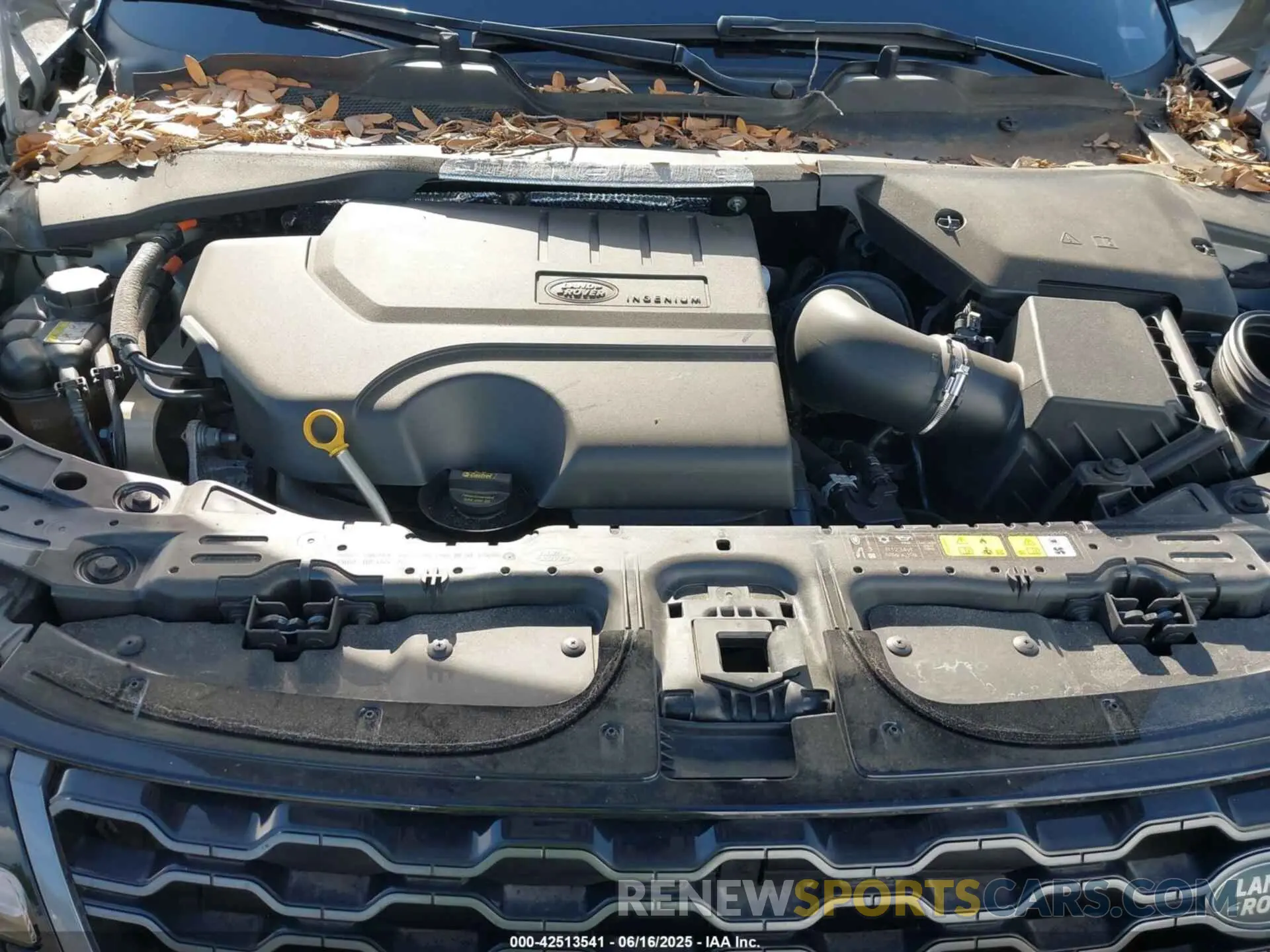 10 fotografías del automóvil dañado SALZL2FX3LH119173 LAND ROVER RANGE ROVER EVOQUE 2020