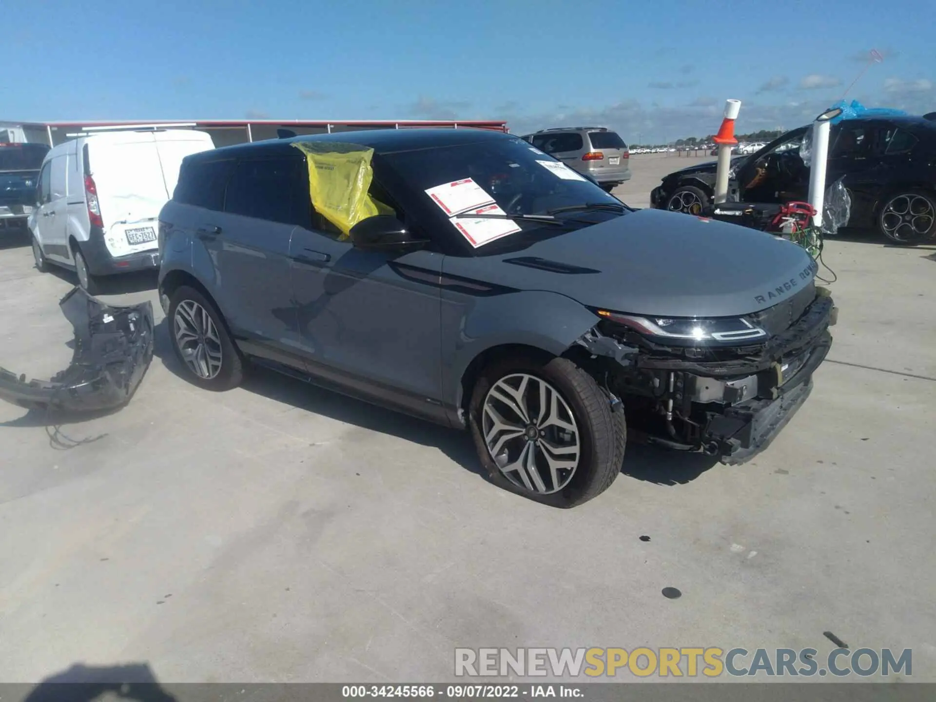 1 fotografías del automóvil dañado SALZL2FX4LH106139 LAND ROVER RANGE ROVER EVOQUE 2020