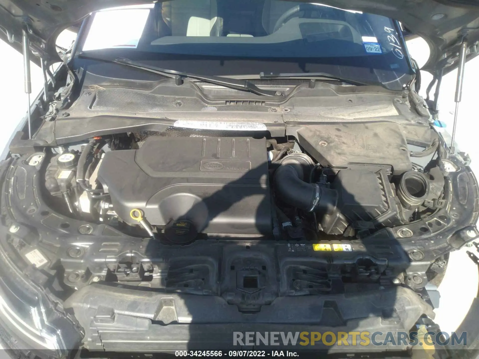 10 fotografías del automóvil dañado SALZL2FX4LH106139 LAND ROVER RANGE ROVER EVOQUE 2020