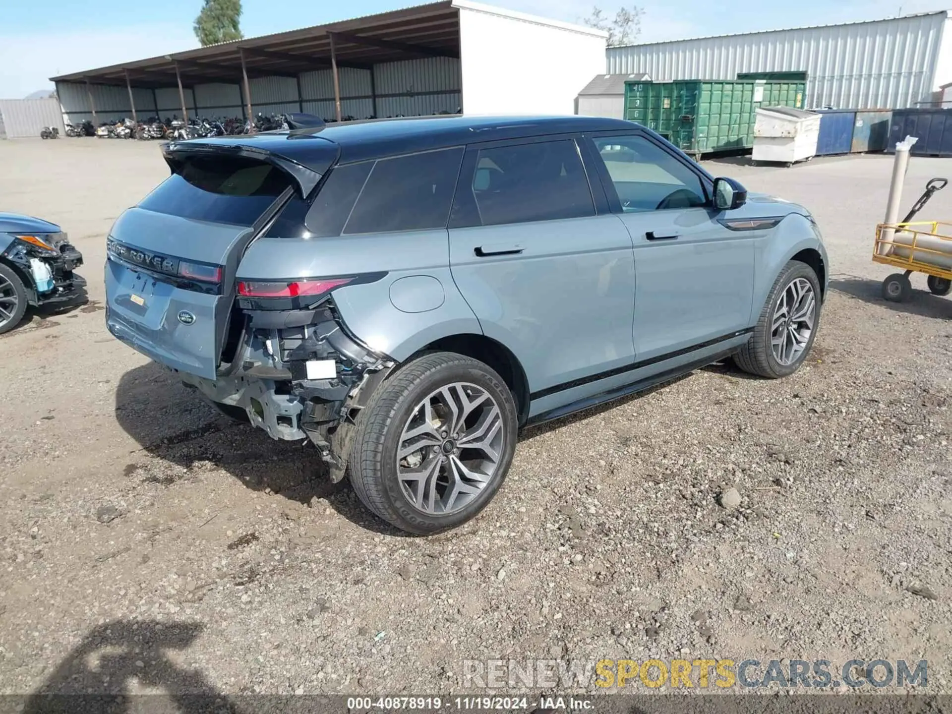 4 fotografías del automóvil dañado SALZL2FX6LH111326 LAND ROVER RANGE ROVER EVOQUE 2020