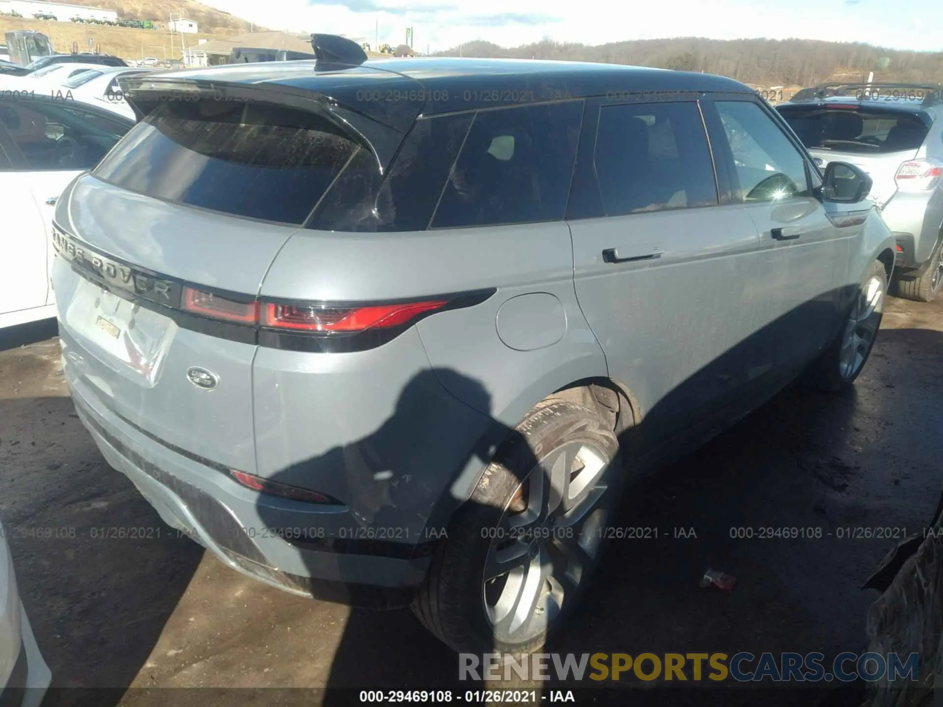 4 fotografías del automóvil dañado SALZL2FX8LH000907 LAND ROVER RANGE ROVER EVOQUE 2020
