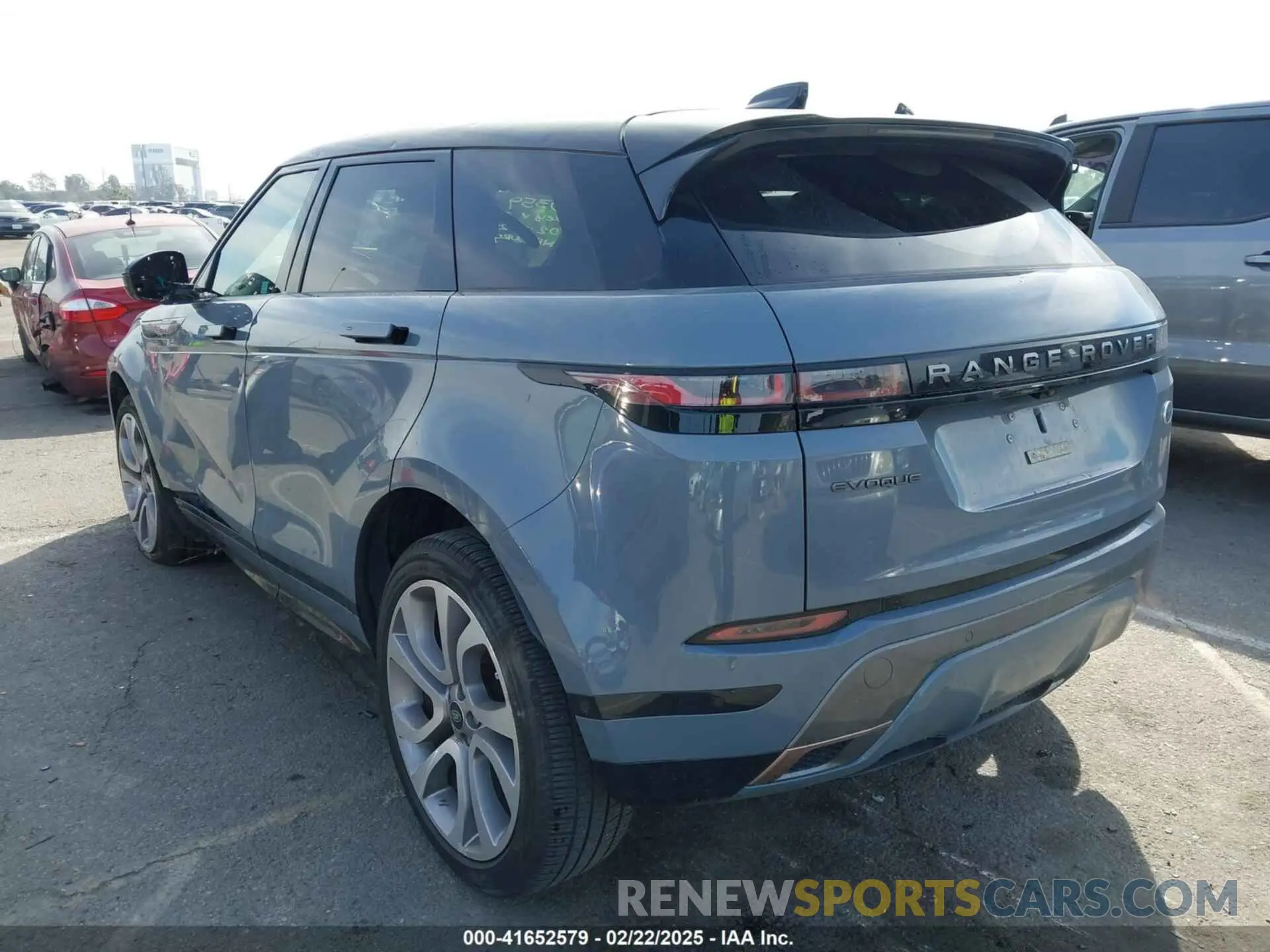 3 fotografías del automóvil dañado SALZL2FXXLH050238 LAND ROVER RANGE ROVER EVOQUE 2020