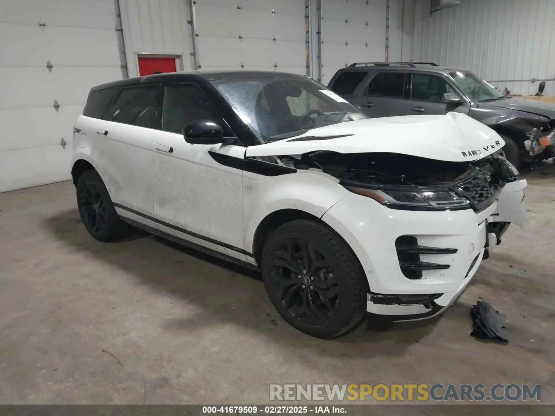 1 fotografías del automóvil dañado SALZL2GX0LH088771 LAND ROVER RANGE ROVER EVOQUE 2020