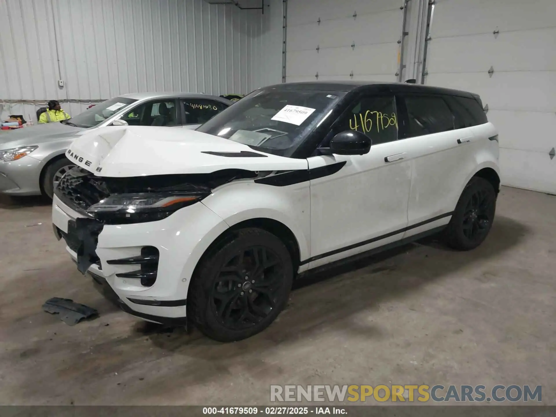 2 fotografías del automóvil dañado SALZL2GX0LH088771 LAND ROVER RANGE ROVER EVOQUE 2020
