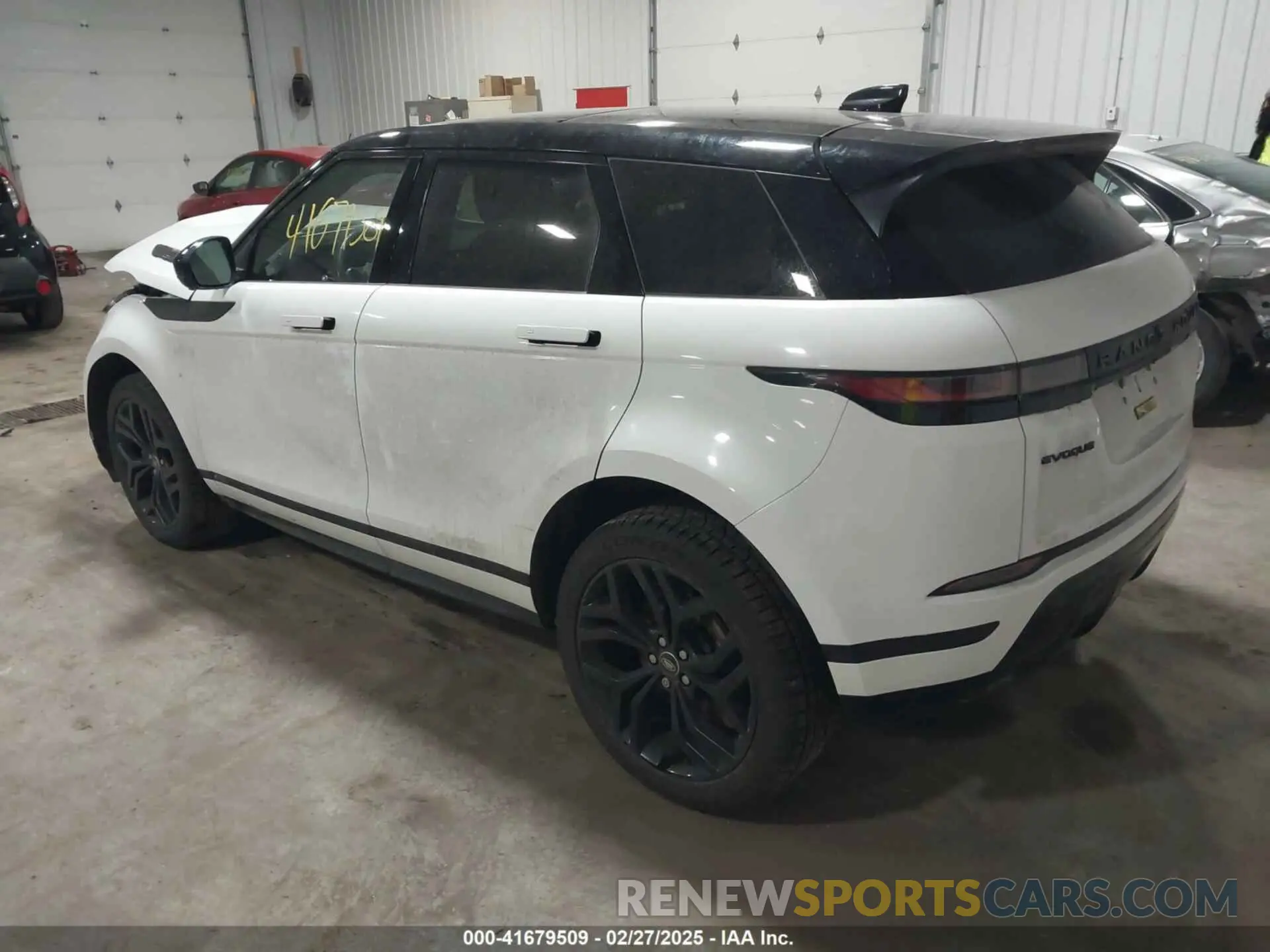 3 fotografías del automóvil dañado SALZL2GX0LH088771 LAND ROVER RANGE ROVER EVOQUE 2020