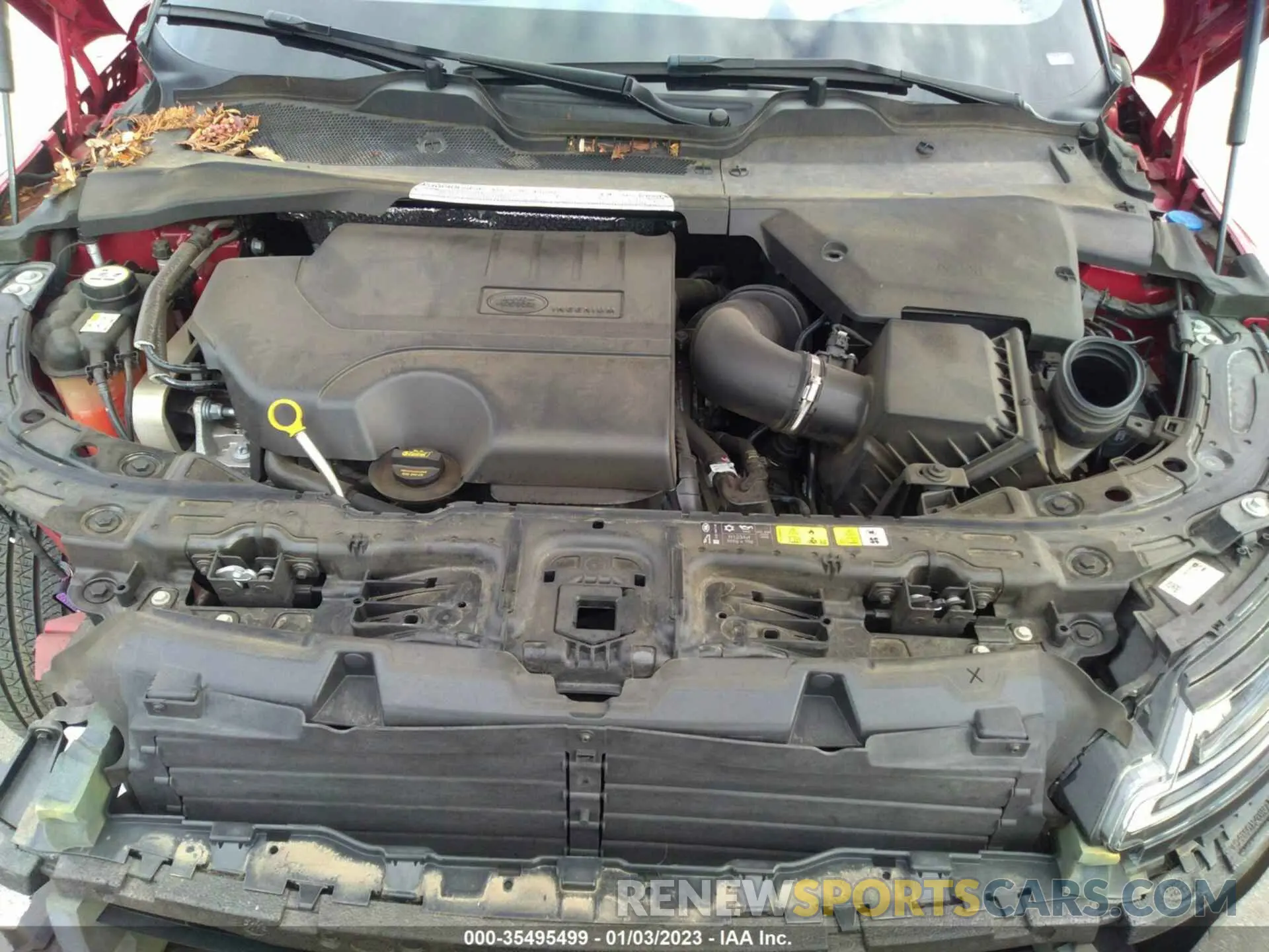 10 fotografías del automóvil dañado SALZL2GX4LH017976 LAND ROVER RANGE ROVER EVOQUE 2020
