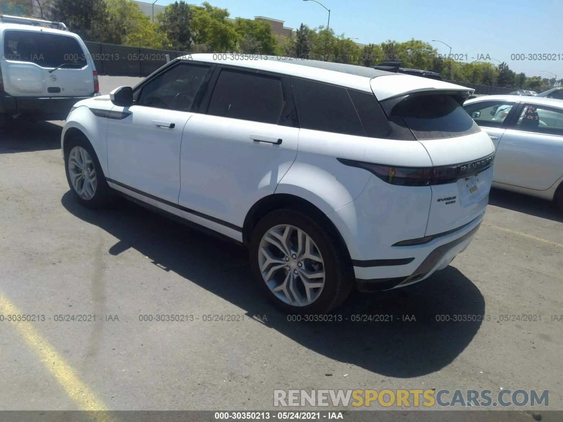 3 fotografías del automóvil dañado SALZL2GX5LH029506 LAND ROVER RANGE ROVER EVOQUE 2020